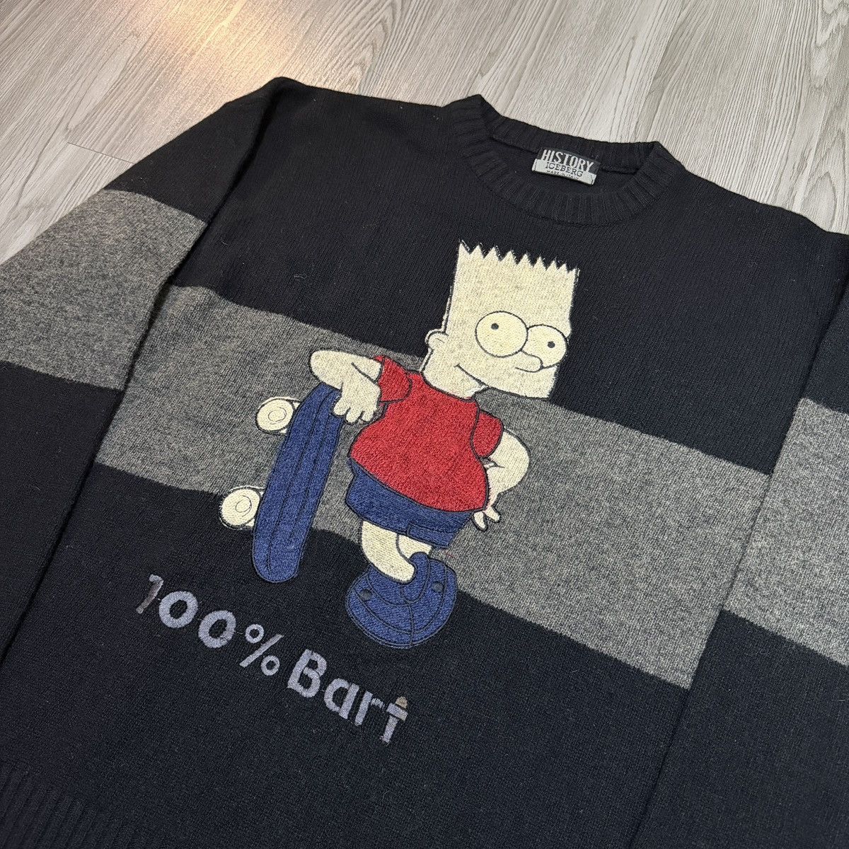 Iceberg History Iceberg 100% Bart Knitwear Size US L / EU 52-54 / 3 - 2 Thumbnail