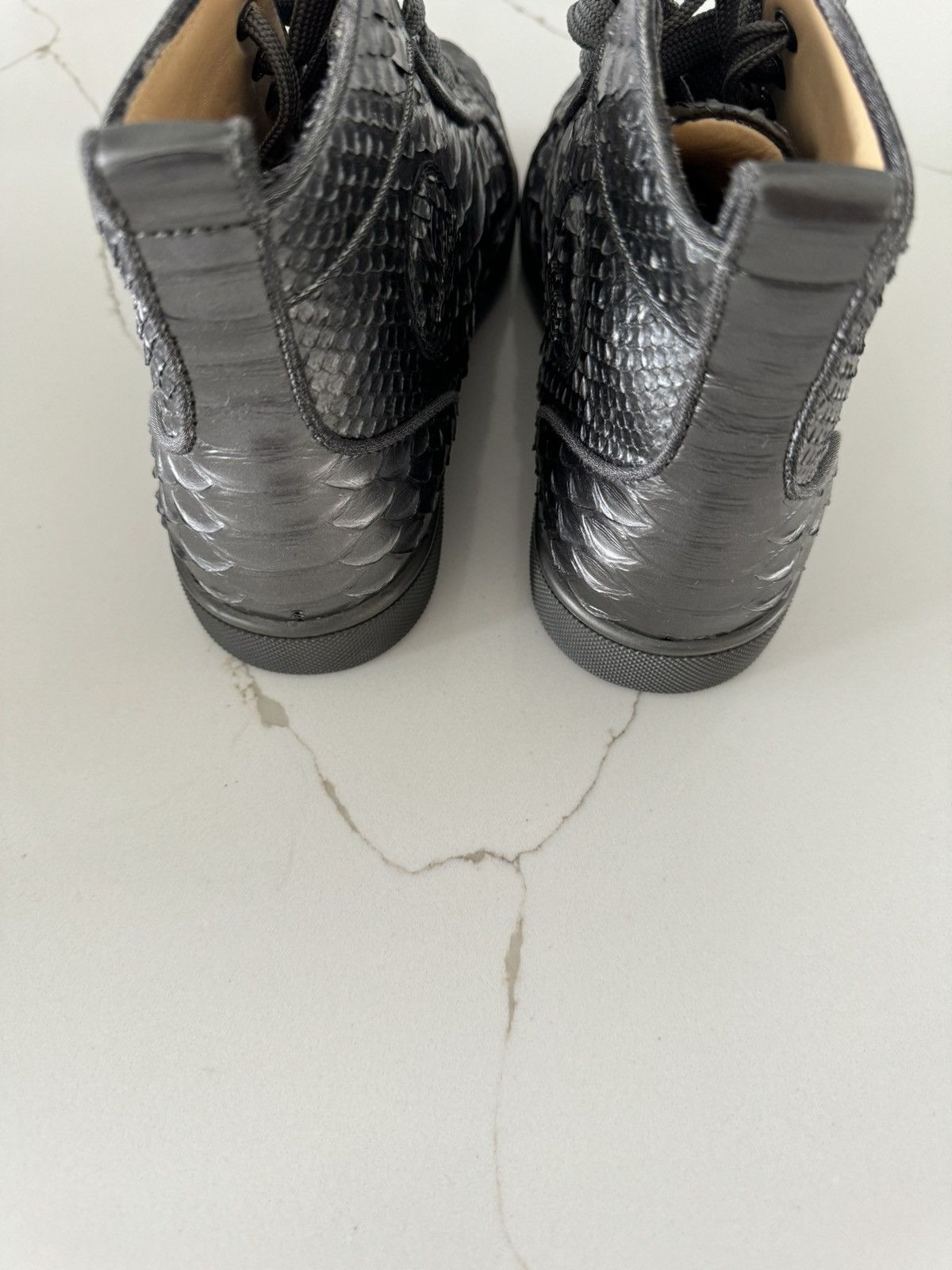 Christian Louboutin Christian Louboutin Python Sneaker Size US 7 / EU 40 - 4 Thumbnail