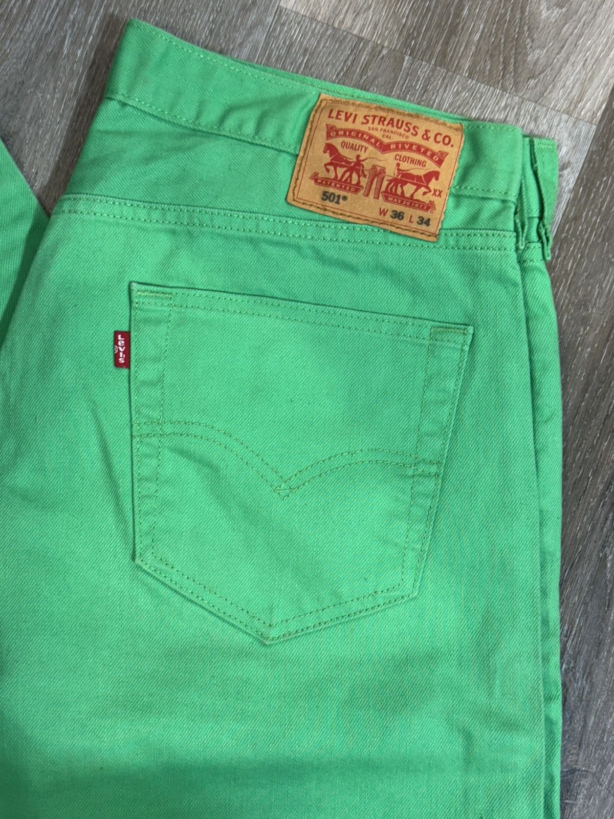 Levi's Made & Crafted × Off-White Rare Levi’s 501 EAC made in Turkey Size US 36 / EU 52 - 5 Thumbnail