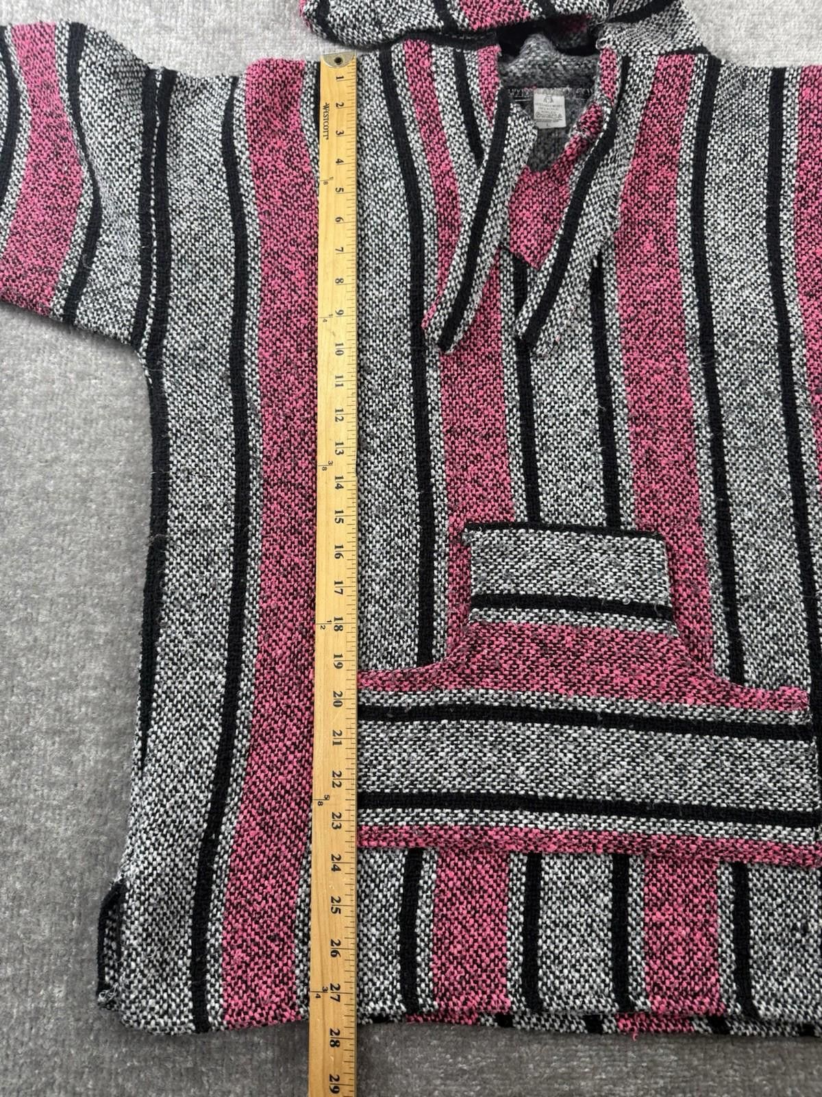 Other Mexican Baja Artesanias Mickey Poncho Pullover Size Large Size US L / EU 52-54 / 3 - 4 Thumbnail