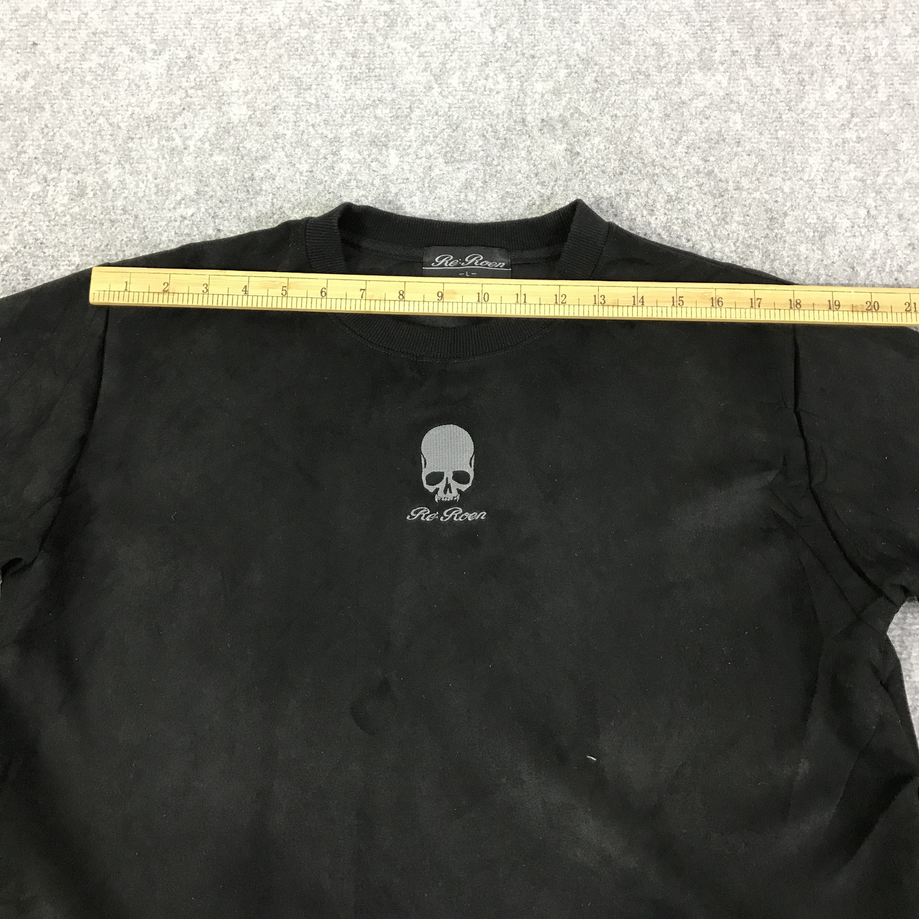 Roen GOTHIC JAPAN ROEN DESIGN SKULL SWEATSHIRT K53B26 Size US L / EU 52-54 / 3 - 5 Thumbnail