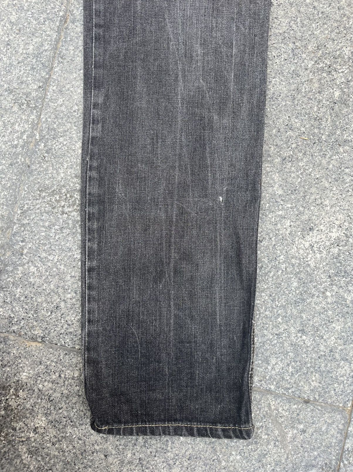 Emporio Armani Emporio Armani Jeans Slim Fit Stretch Denim Size 29 Black Size US 29 - 4 Thumbnail