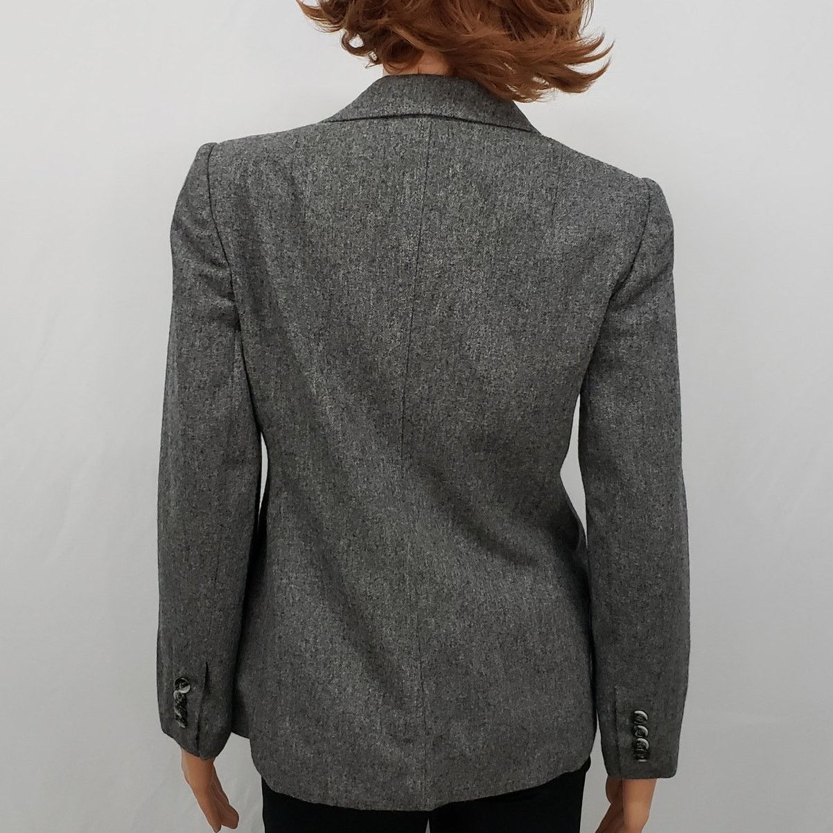 Evan Picone × Vintage Vintage Union Made Evan Picone Petite Wool Blazer Jacket S Size S / US 4 / IT 40 - 6 Thumbnail