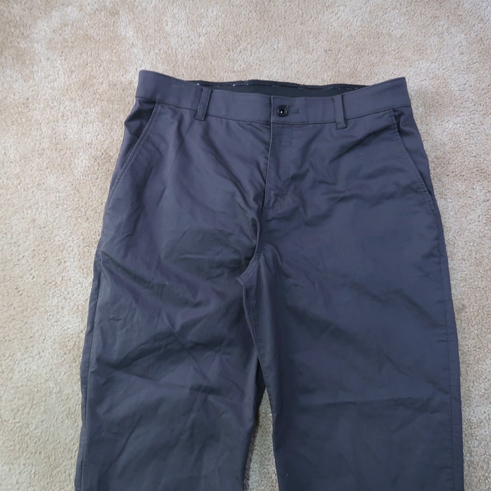 Nike Nike DriFit Golf Chino Pants Men 34 Gray Flat Front Size US 34 / EU 50 - 5 Thumbnail