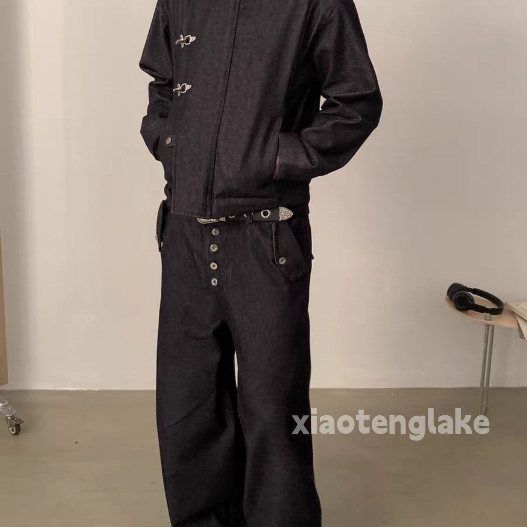 Vintage ltx denim yuppie y2k loose outdoor work jacket Size US M / EU 48-50 / 2 - 4 Thumbnail