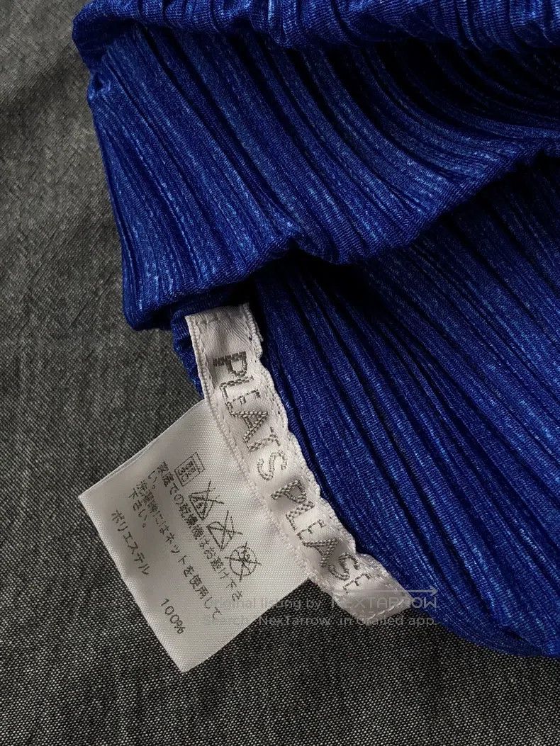Issey Miyake Issey Miyake Blue Long Sleeve Size L / US 10 / IT 46 - 4 Thumbnail