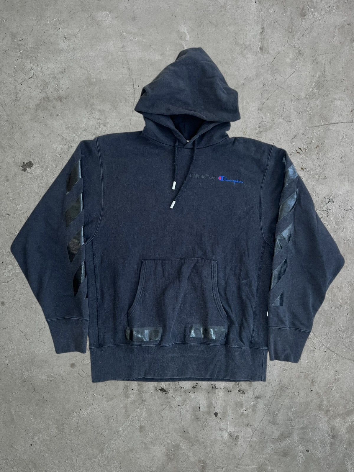 Off-White Off-White OG Champion Hoodie Size US XXL / EU 58 / 5 - 1 Thumbnail