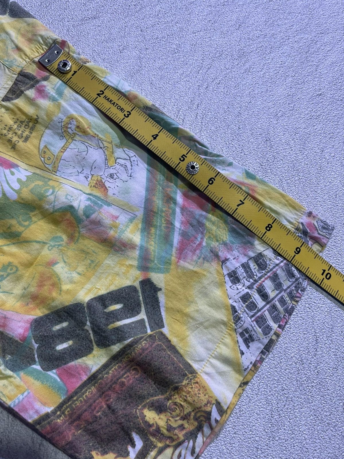Hysteric Glamour VINTAGE AOP FULL PRINT INC-X short sleeve shirt Size US XL / EU 56 / 4 - 8 Thumbnail