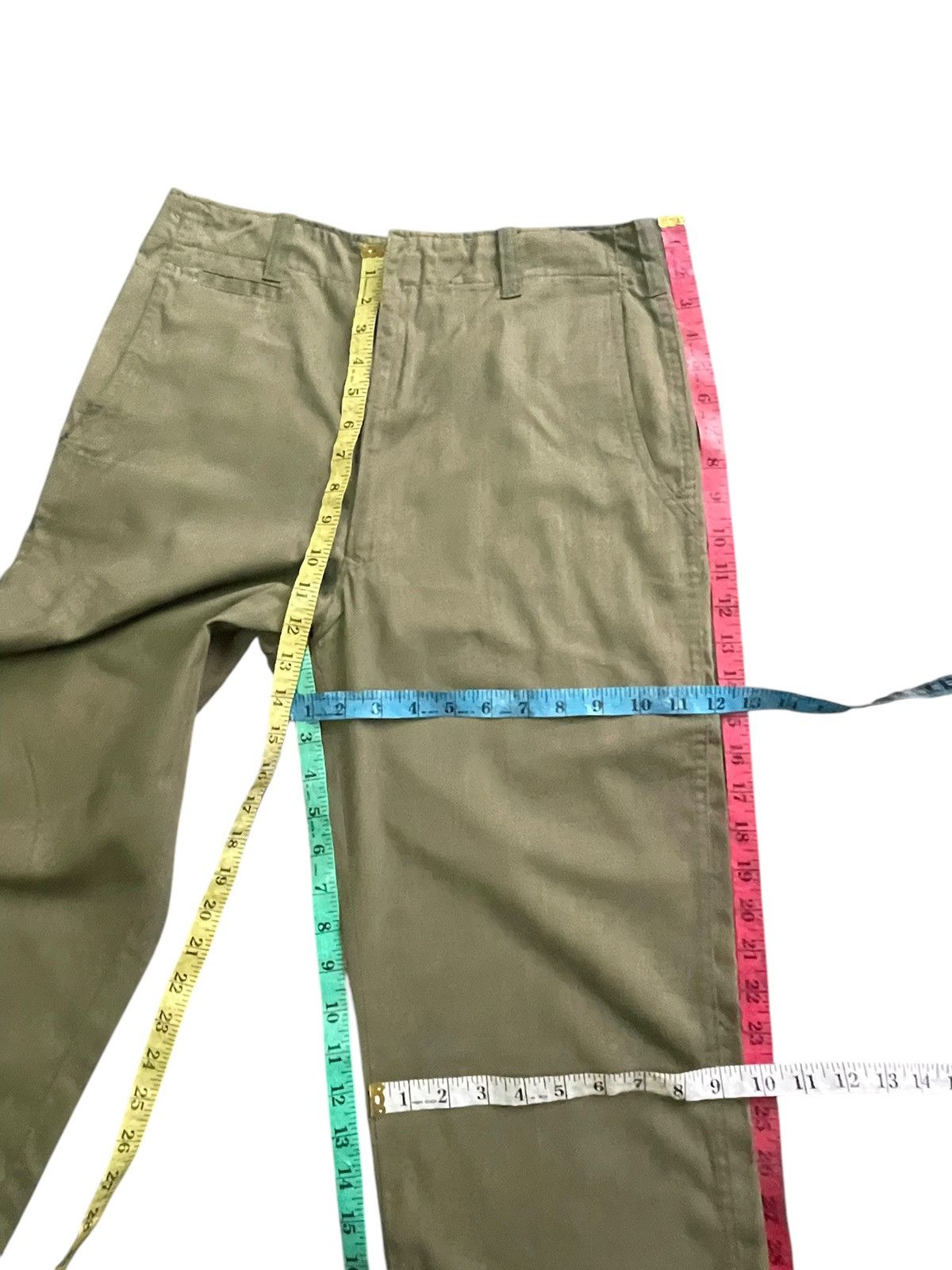 Japanese Brand × Vintage Vintage 1974 Japanese Army Herringbone Trouser Size US 30 / EU 46 - 14 Thumbnail