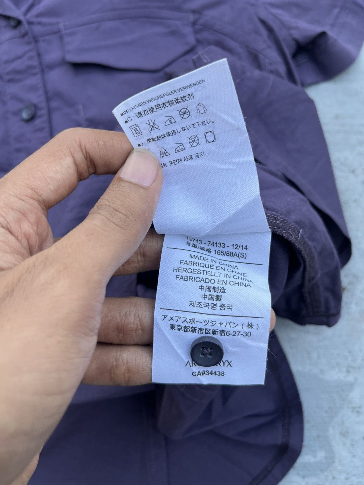 Arc'teryx ARC’TERYX Purple Button Ups Size S / US 4 / IT 40 - 3 Thumbnail