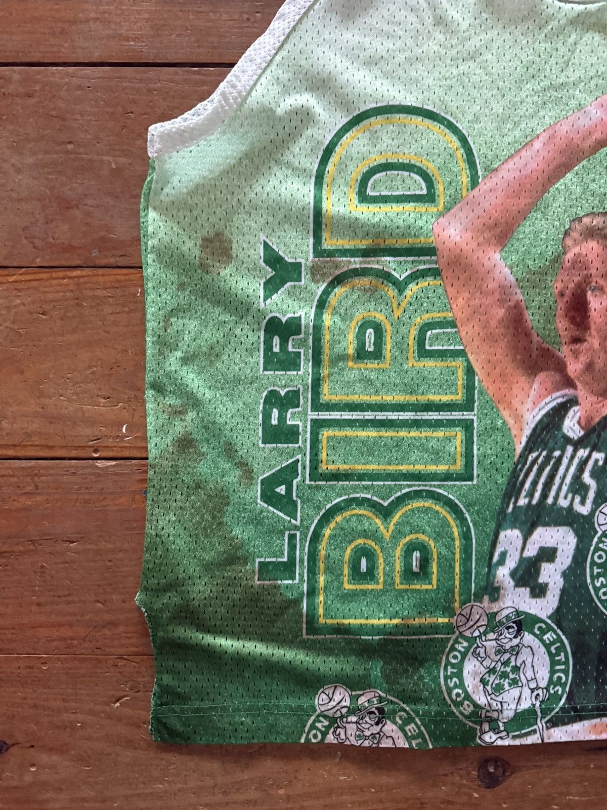 Starter × Vintage VINTAGE HOT STARTER LARRY BIRD BOSTON CELTICS JERSEY Size US XL / EU 56 / 4 - 4 Thumbnail