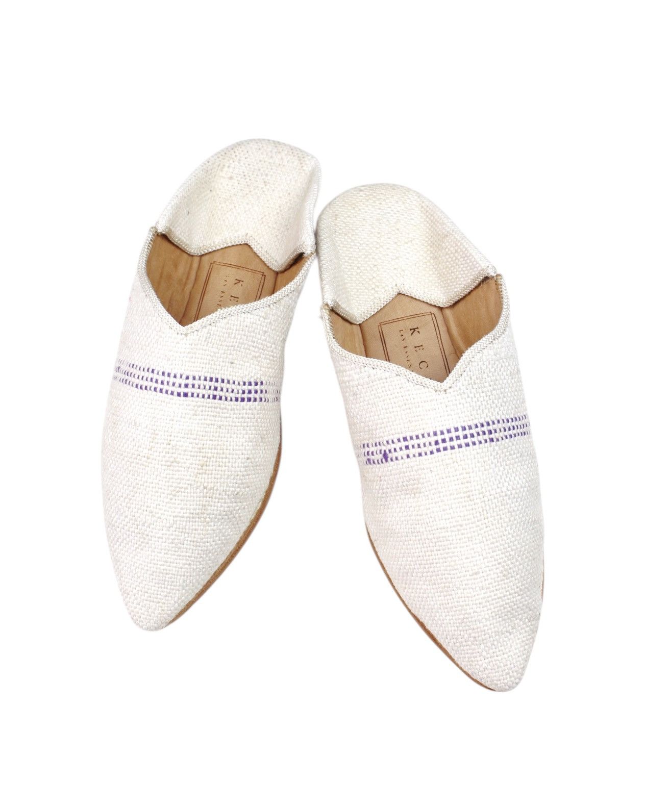 Japanese Brand SS2022 KECH LES ESSENTIELS SABRA BABOUCHE OFF-WHITE MULES Size US 6 / IT 36 - 7 Thumbnail