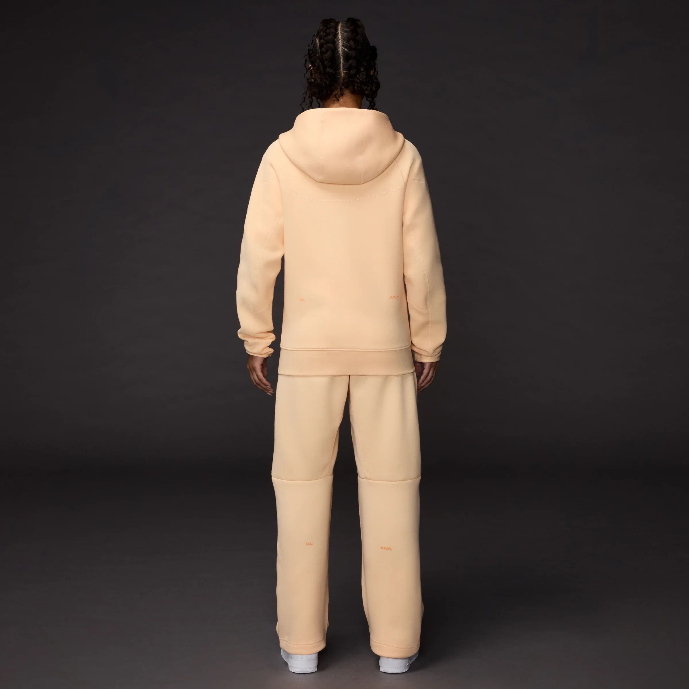 Drake Nike x NOCTA Tech Fleece Full Zip Hoodie Ice Peach Size US XXL / EU 58 / 5 - 9 Thumbnail