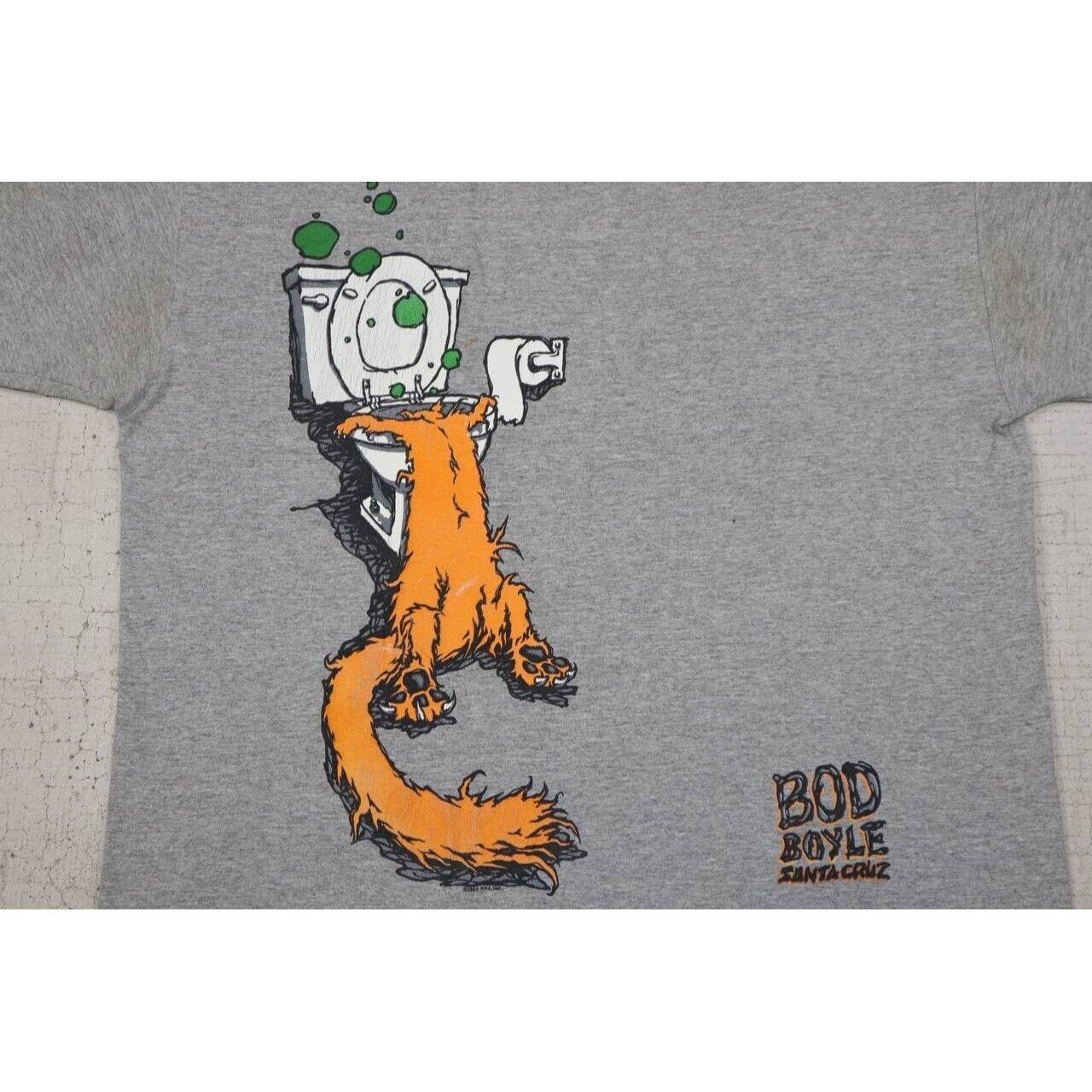 90s Santa Cruz Bod Boyle Tシャツ old skate Vintage 90s Bod Boyle