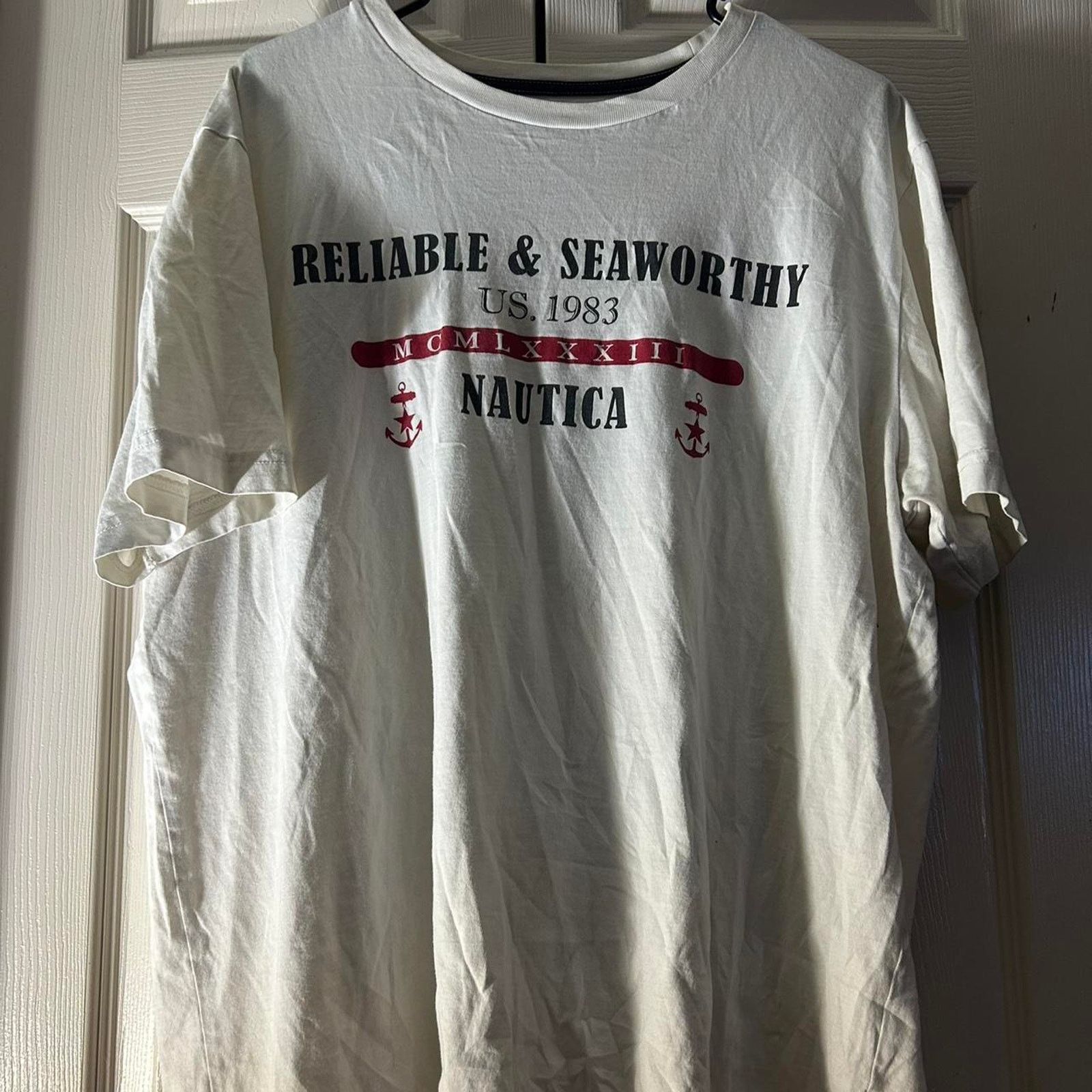 Nautica (L) Nautica Vintage Boat Shirt Size US L / EU 52-54 / 3 - 5 Thumbnail