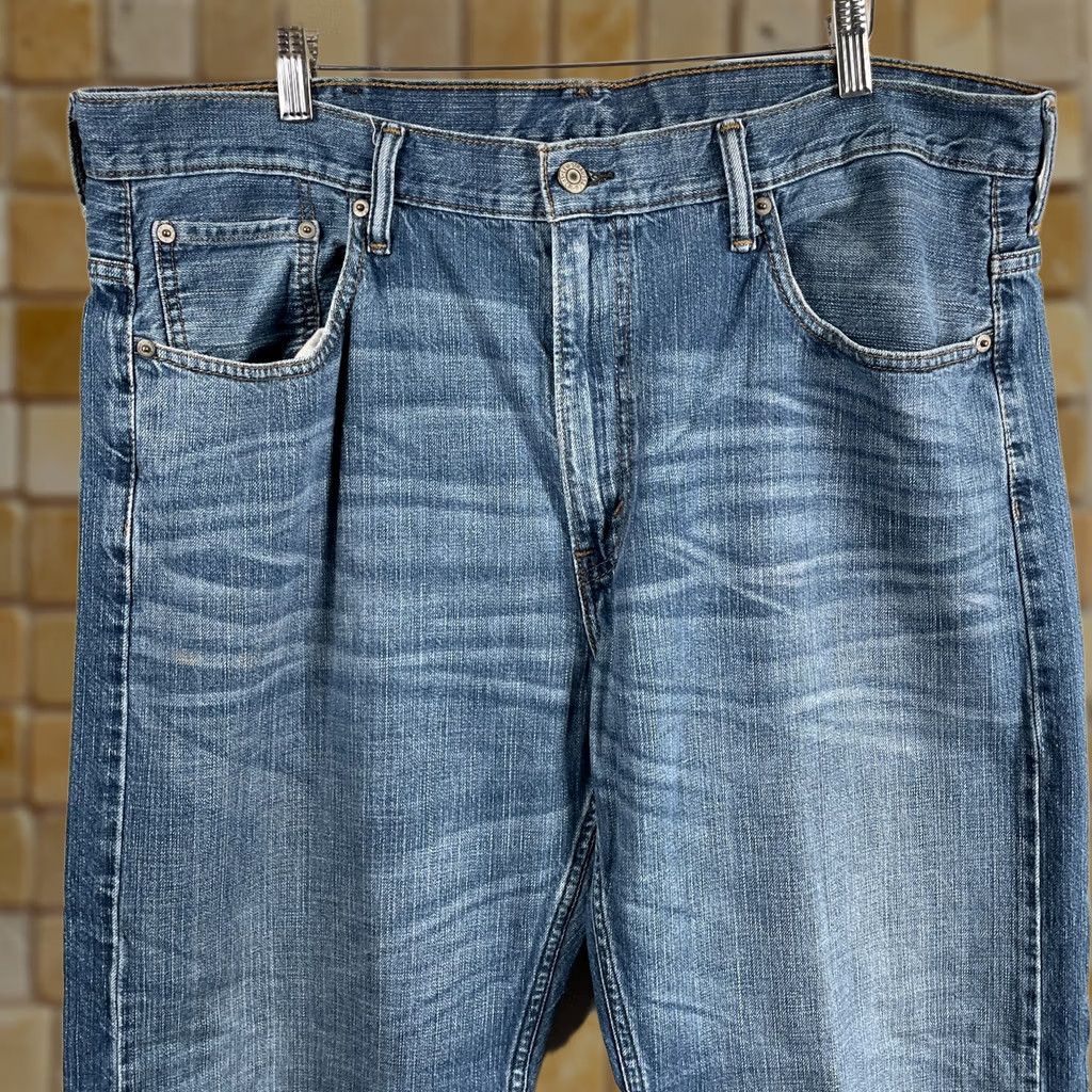 Levi's VINTAGE Levi's 569 Jeans Men Blue Straight Loose Denim 40x31 Distressed Regular Mens Size US 40 / EU 56 - 1 Thumbnail