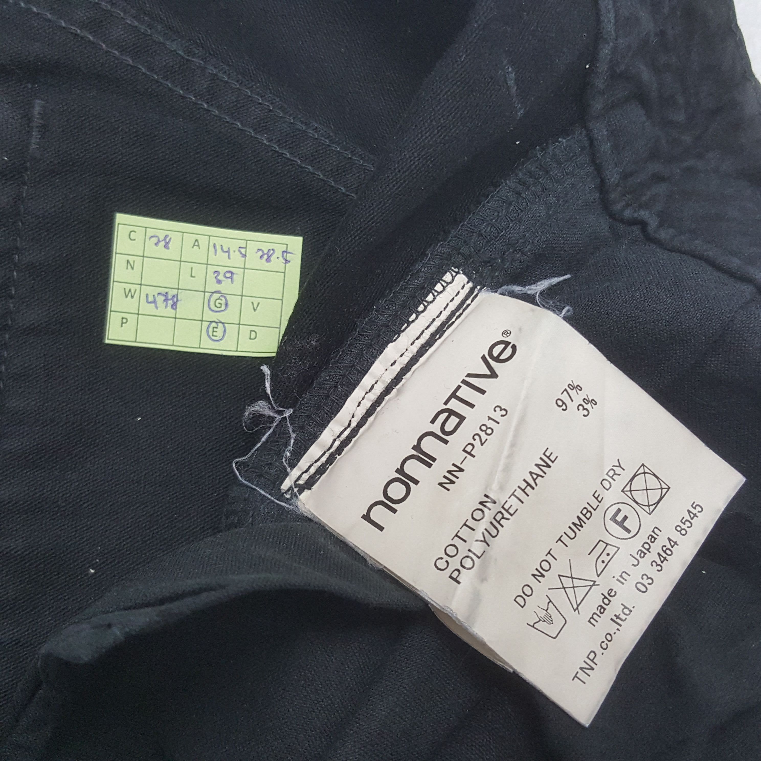 Nonnative Vintage Nonnative Japanese Brand Skinny Denim Pants RR28 Size US 29 - 8 Thumbnail