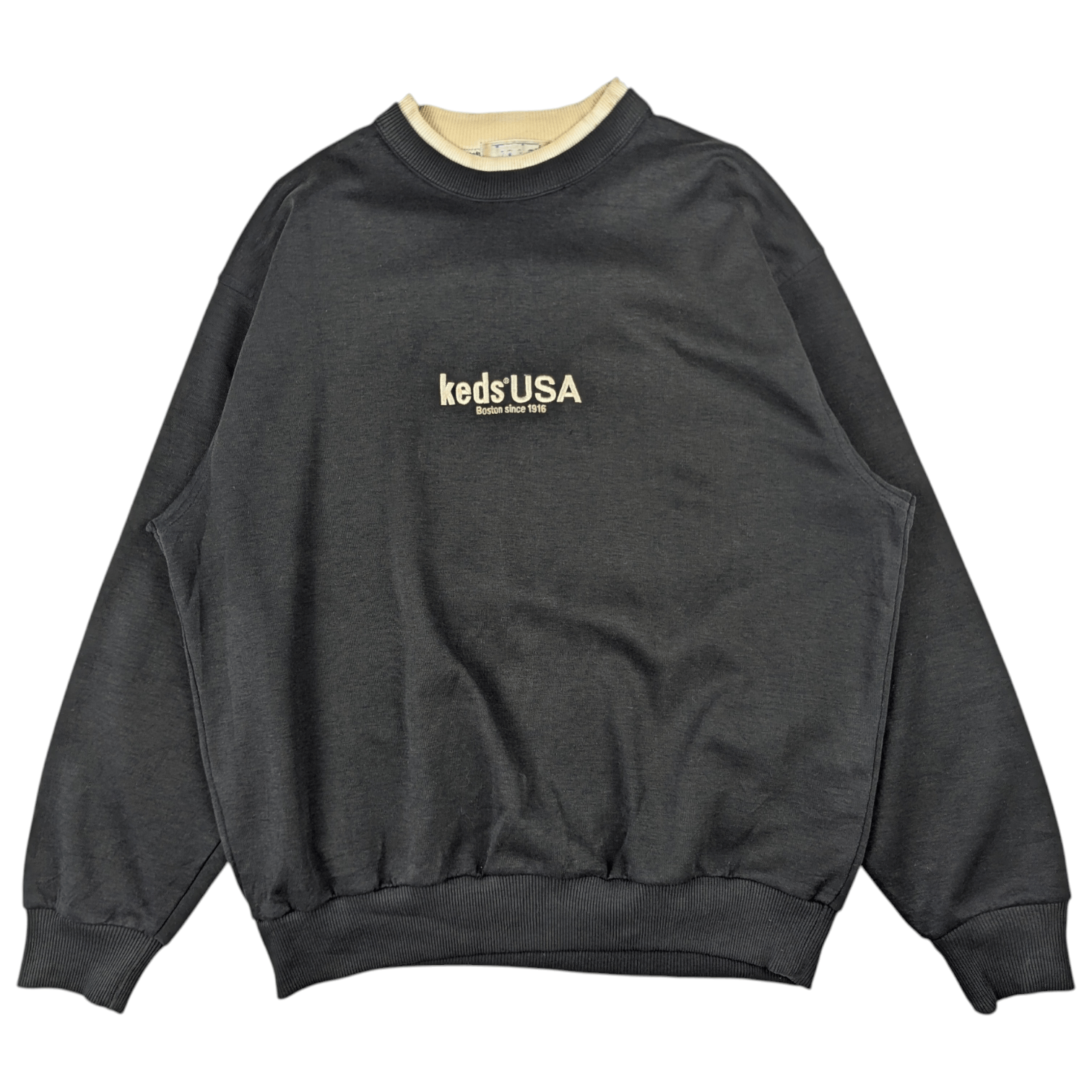 Keds Vintage 90's KEDS USA Big Logo Spell Out Jumper Sweatshirt Size US M / EU 48-50 / 2 - 4 Thumbnail