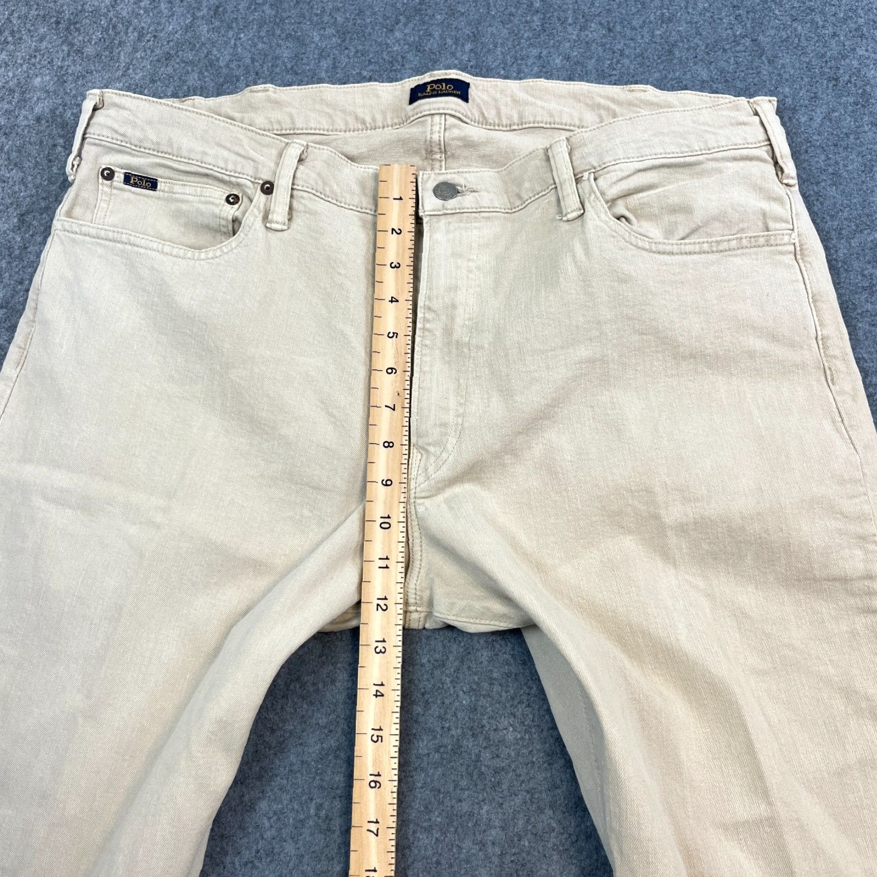 Polo Ralph Lauren Polo Ralph Lauren Jeans Main Selling Point Brand Category: Jeans Adult Size 40 White Light Stretch Regular 5-Pocket Mens Denim Cotton Elastane Java Size US L / EU 52-54 / 3 - 5 Thumbnail