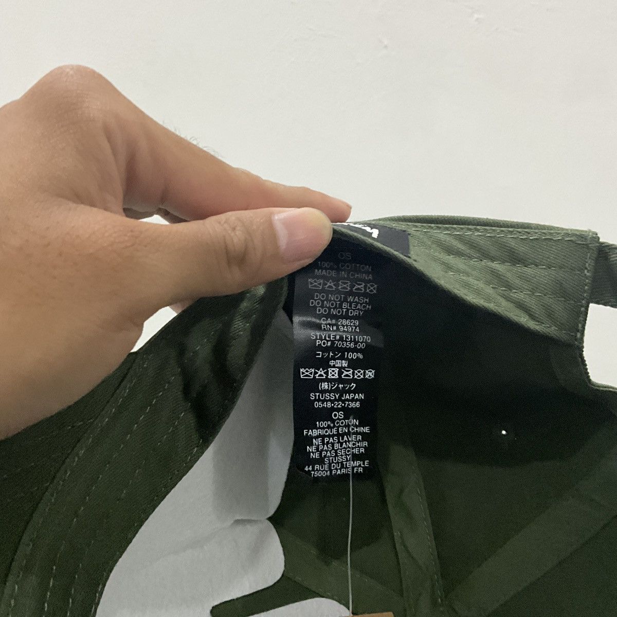 Stussy Stussy cap hat Size ONE SIZE - 6 Thumbnail