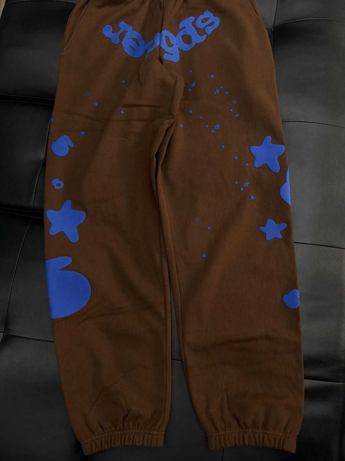 Other Size M - Sp5der Worldwide Brown/Blue Sweats Authentic Size US 32 / EU 48 - 2 Thumbnail