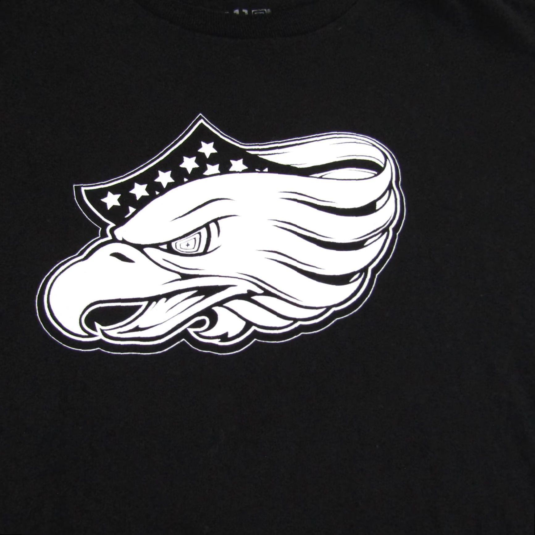 Vintage VINTAGE 5.11 Tactical Shirt Mens Medium Black Utility Logo Bald Eagle Stars Tee Shirt Mens M Black USA 90s Theme Shirts Size US M / EU 48-50 / 2 - 4 Thumbnail