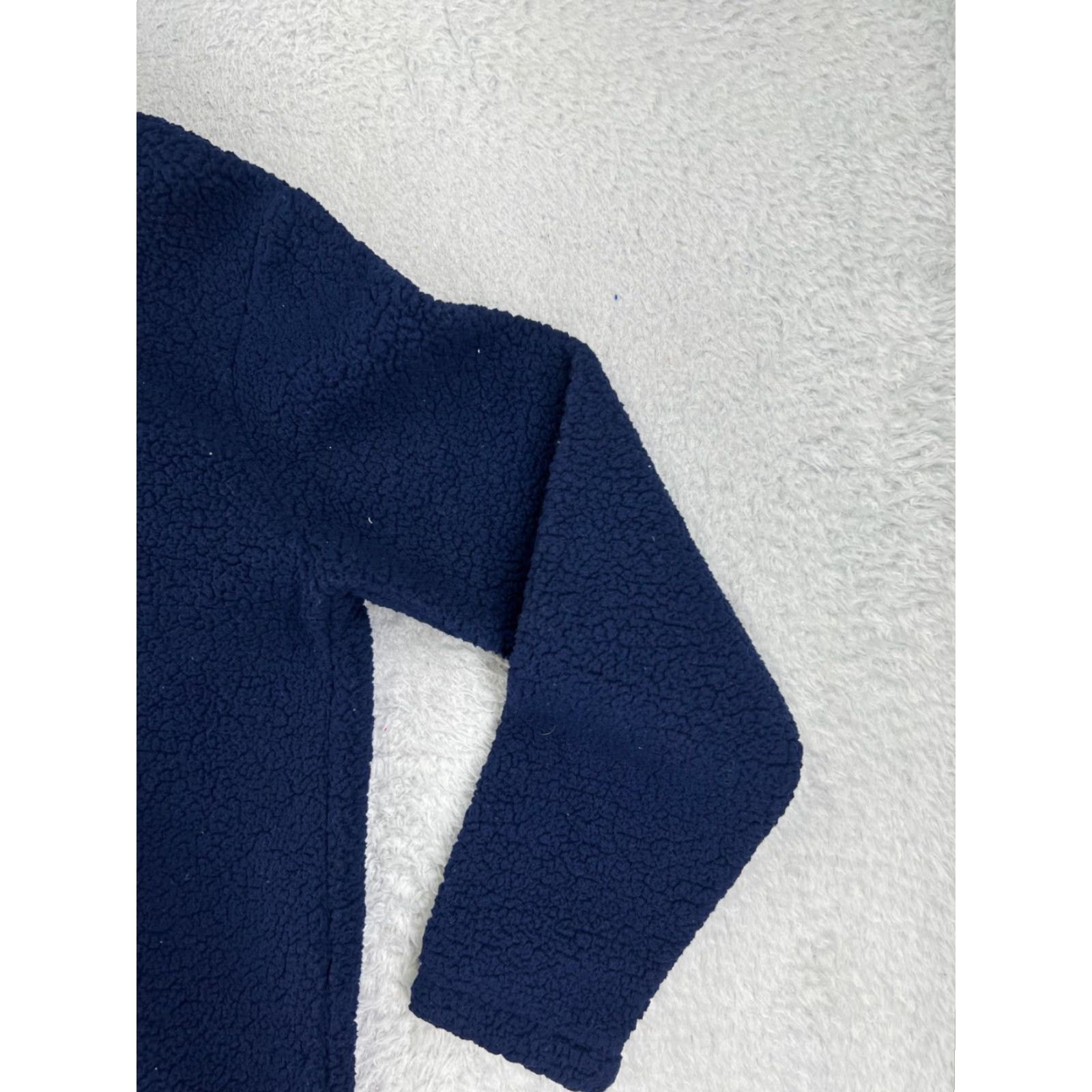 Fila FILA Sweater Women XL Blue 100% Polyester Sherpa Hoodie Pullover Size XL / US 12-14 / IT 48-50 - 5 Thumbnail