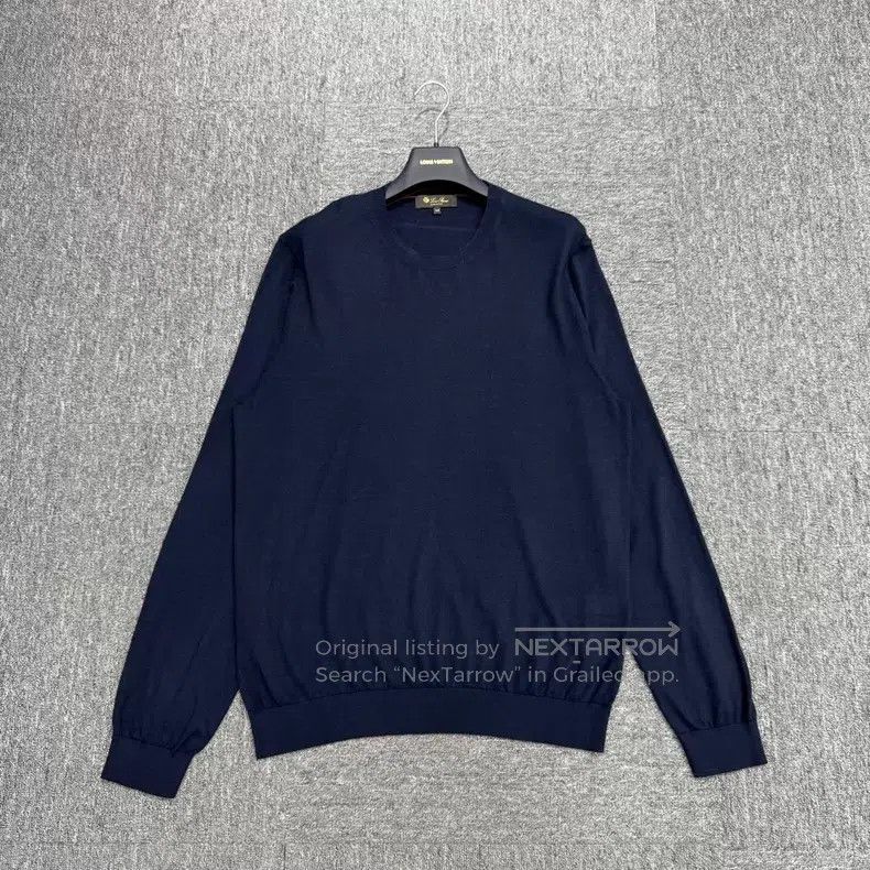 Loro Piana Loro Piana Cotton Wool Knit Top Size US L / EU 52-54 / 3 - 1 Thumbnail