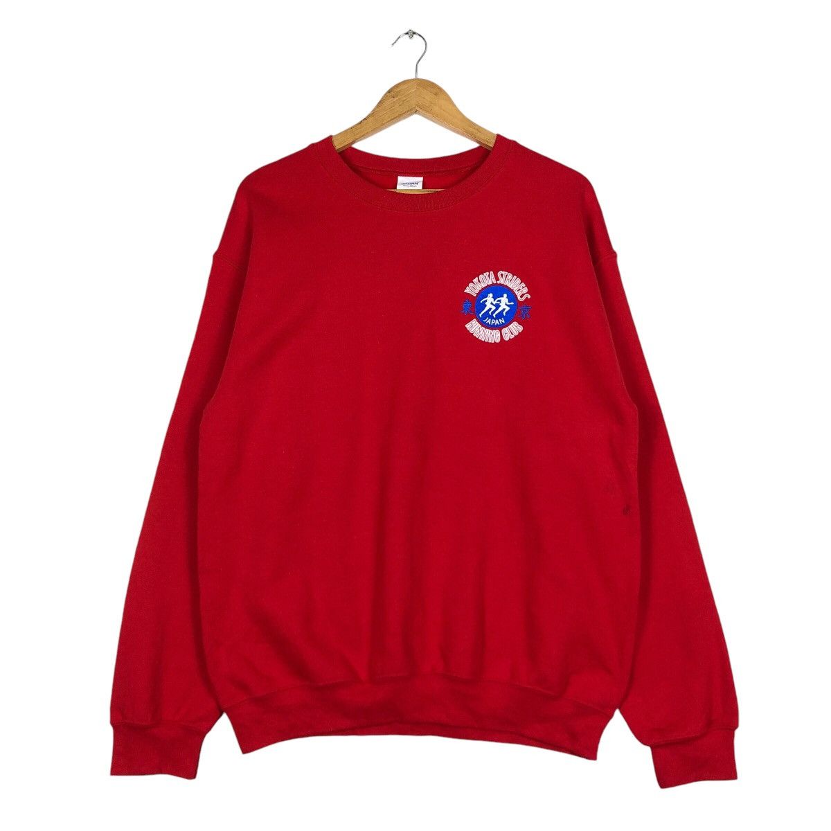 Japanese Brand × Vintage Yokota Strider Japanese Running Club Sweatshirt Medium Size US M / EU 48-50 / 2 - 2 Thumbnail
