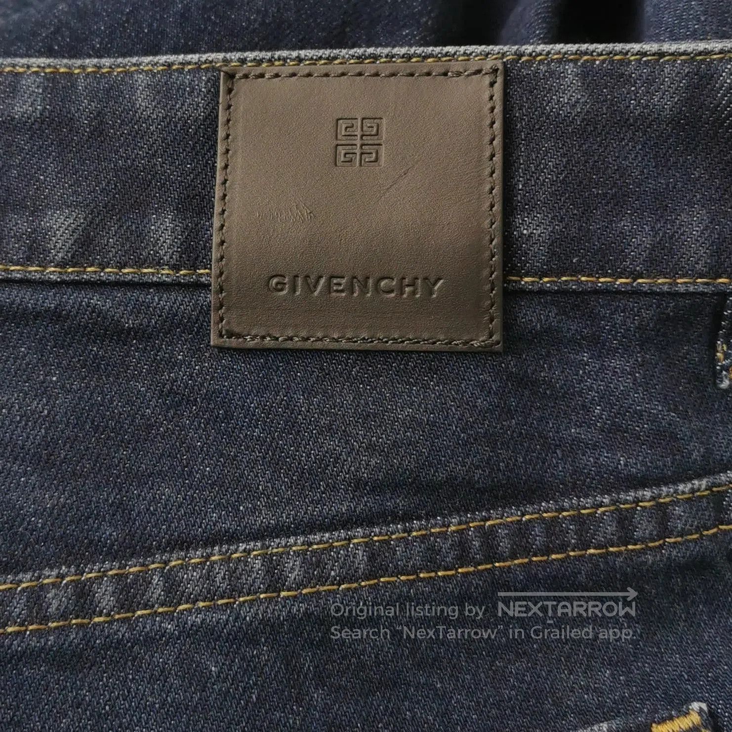 Givenchy Givenchy Cotton Denim Pants M Size 34. Size US 34 / EU 50 - 1 Thumbnail
