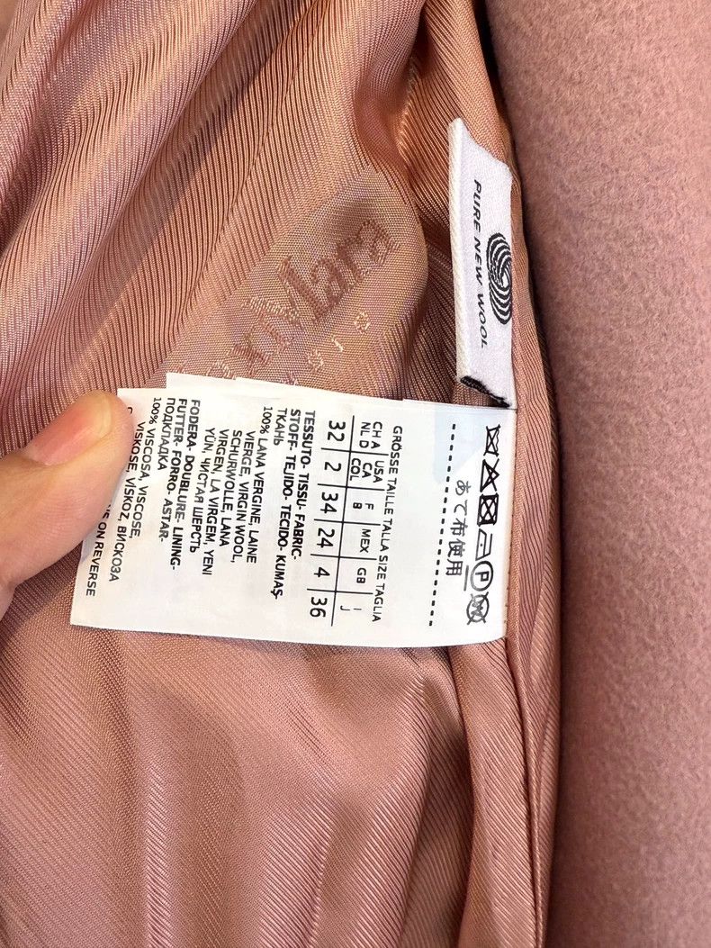 Max Mara Max Mara Cherry blossom pink fur coat mango Size XS / US 0-2 / IT 36-38 - 3 Thumbnail