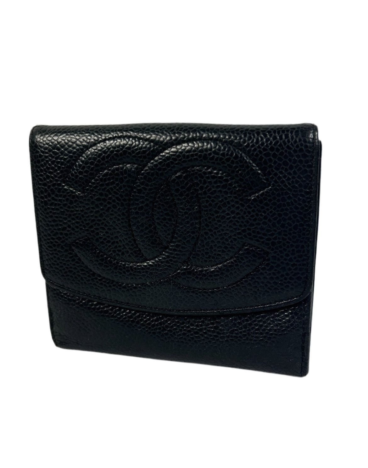 Chanel Chanel CC Caviar Bifold Wallet Size ONE SIZE - 1 Thumbnail