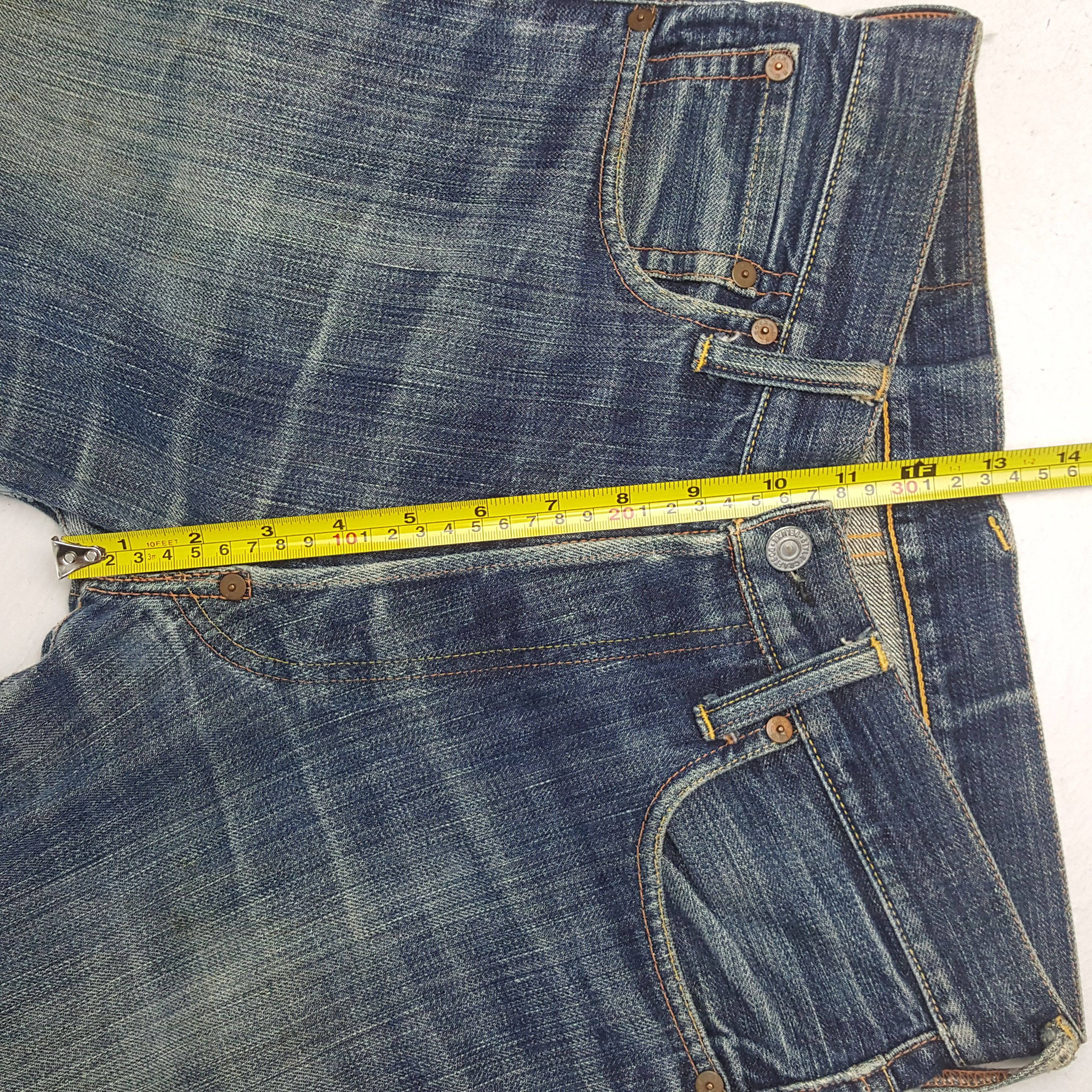 Evisu Evisu Japanese Brand Streetwear Custom Daicock Jeans RR14 Size US 29 - 8 Thumbnail