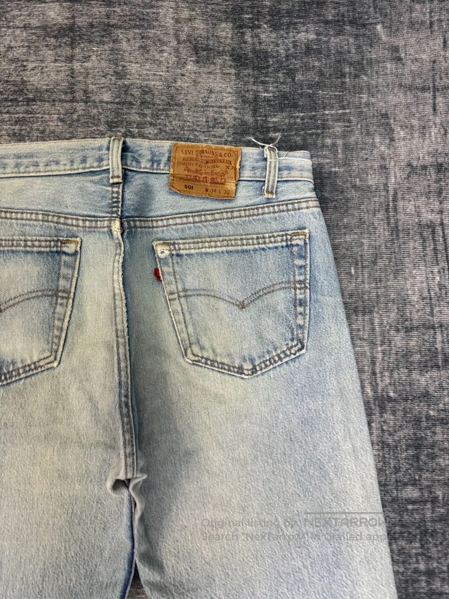 Levi's Vintage Levi's 501 90s Denim Jeans. Size US 34 / EU 50 - 6 Thumbnail