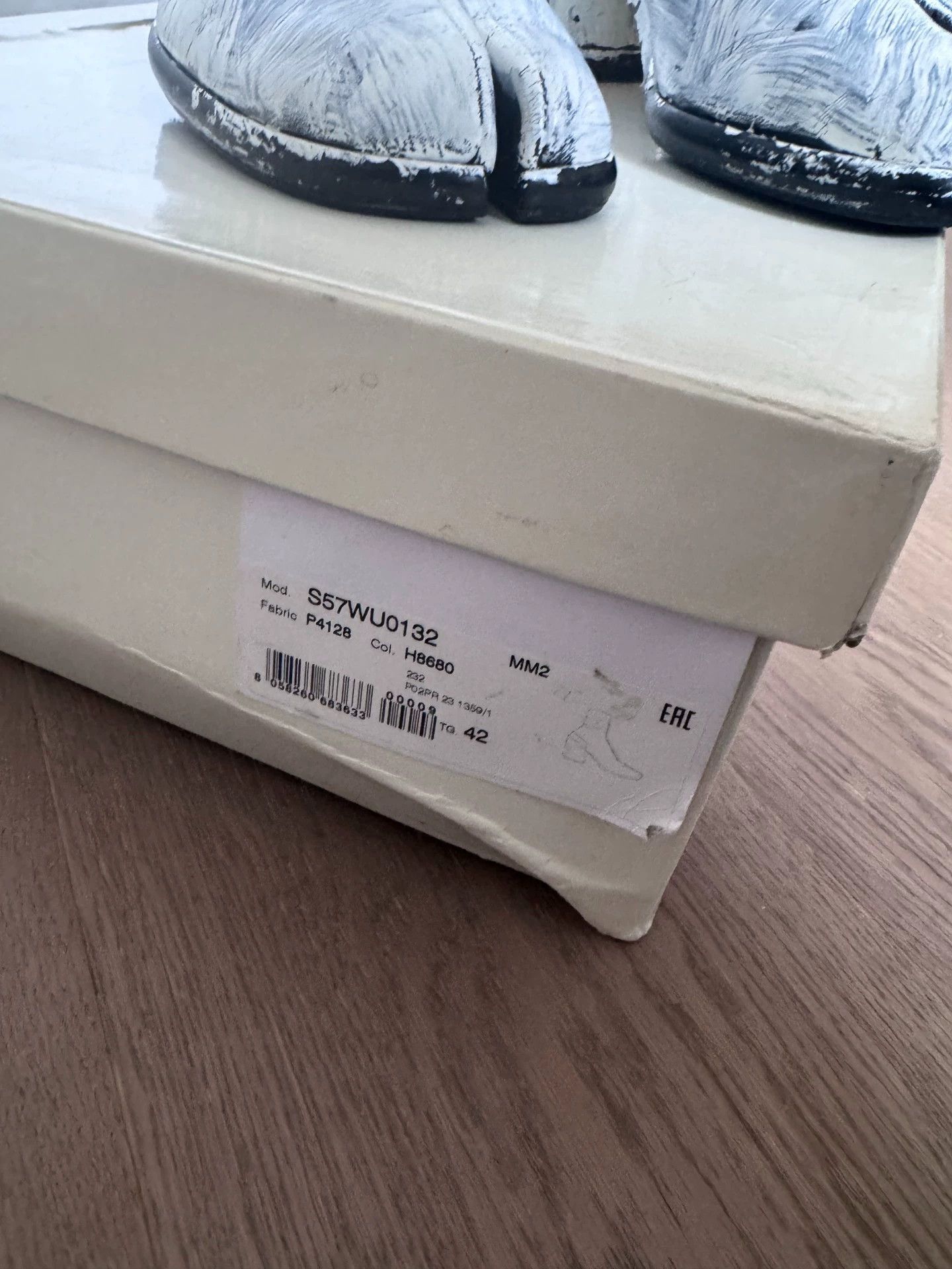Maison Margiela Maison Margiela Painted 6cm Tabi Boots 42 New Size US 9 / EU 42 - 4 Thumbnail