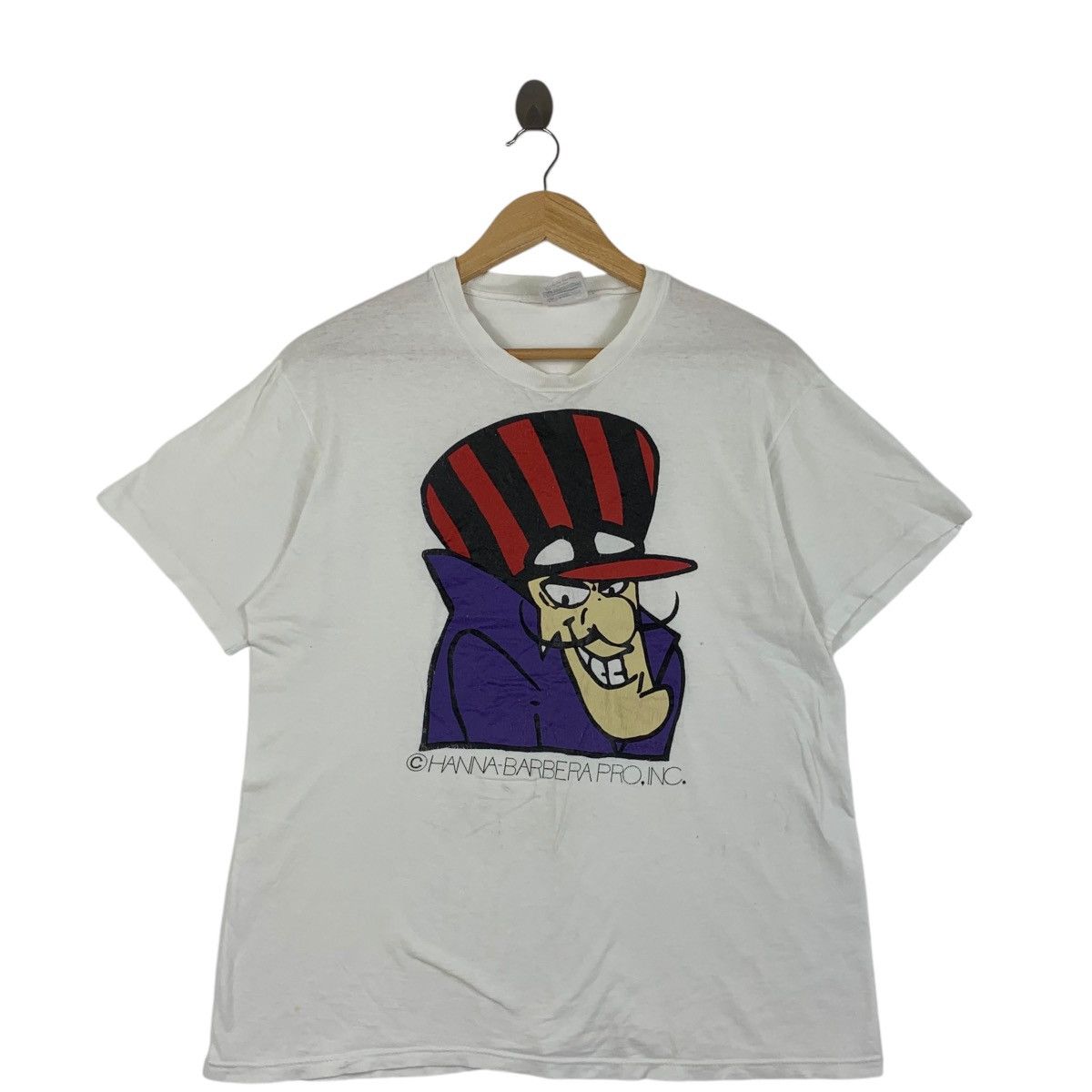 Vintage Vintage 90’ HANNA BARBERA DICK DASTARDLY Tee Shirt Top Size US L / EU 52-54 / 3 - 1 Thumbnail
