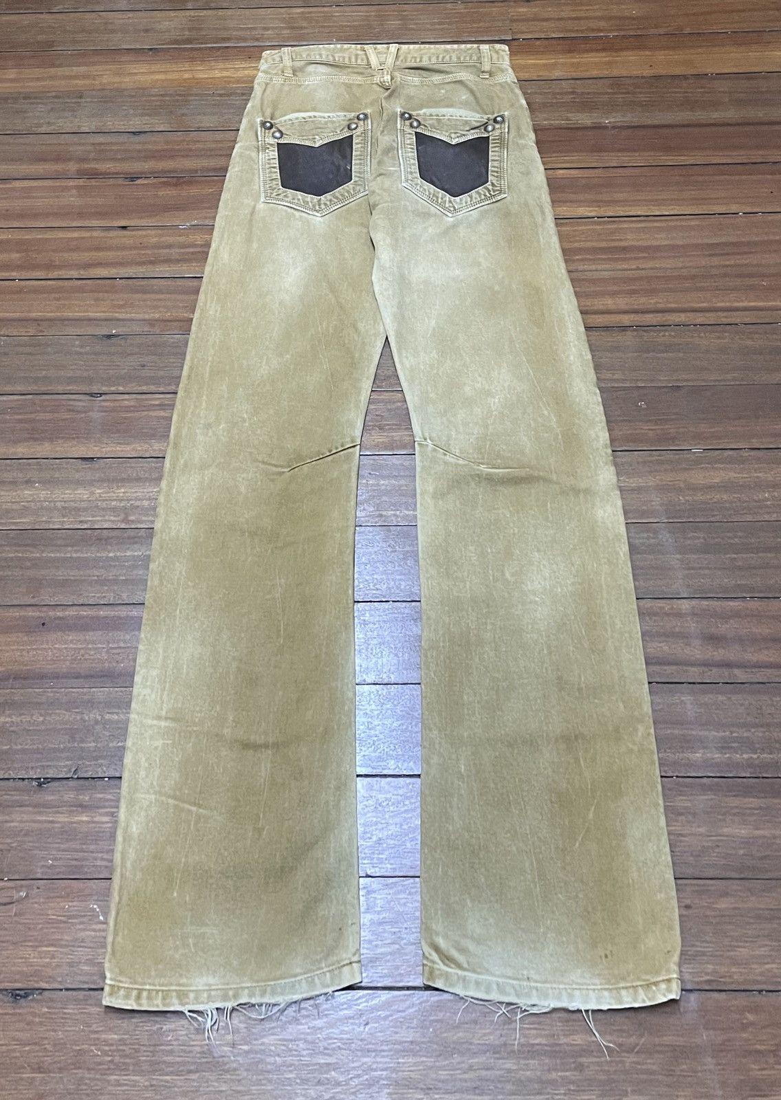 If Six Was Nine × Japanese Brand × Le Grande Bleu (L.G.B.) Very Rare Design Vintage Japanese Brand Einstein Pants 2000s Size US 28 / EU 44 - 2 Thumbnail