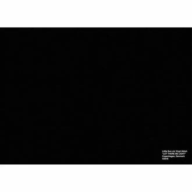 Virgil Abloh “LET THERE BE LIGHT” Poster c/o Virgil Abloh Size ONE SIZE - 2 Thumbnail