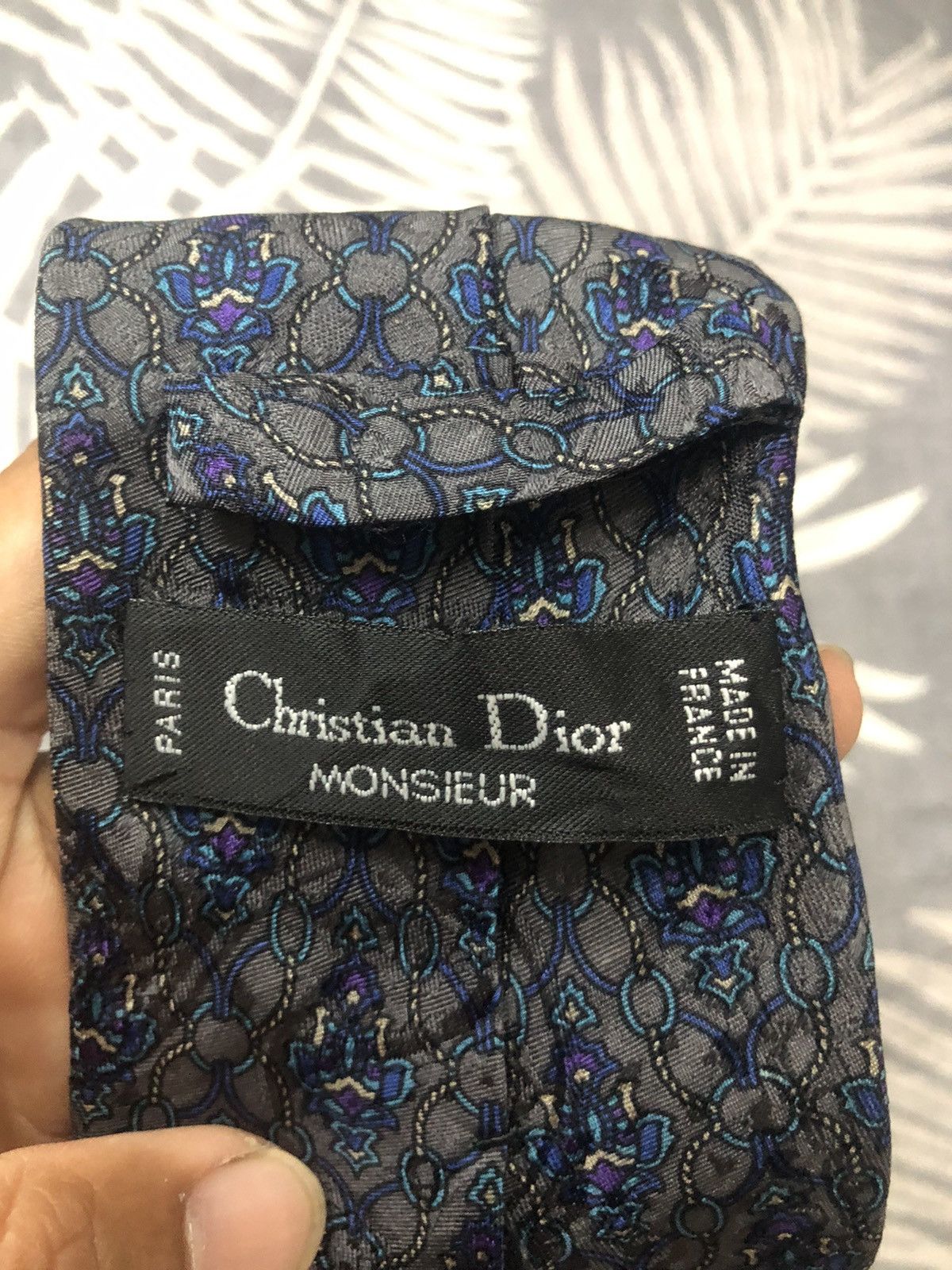 Christian Dior Monsieur Christian Dior Monsieur floral ties Size ONE SIZE - 4 Thumbnail