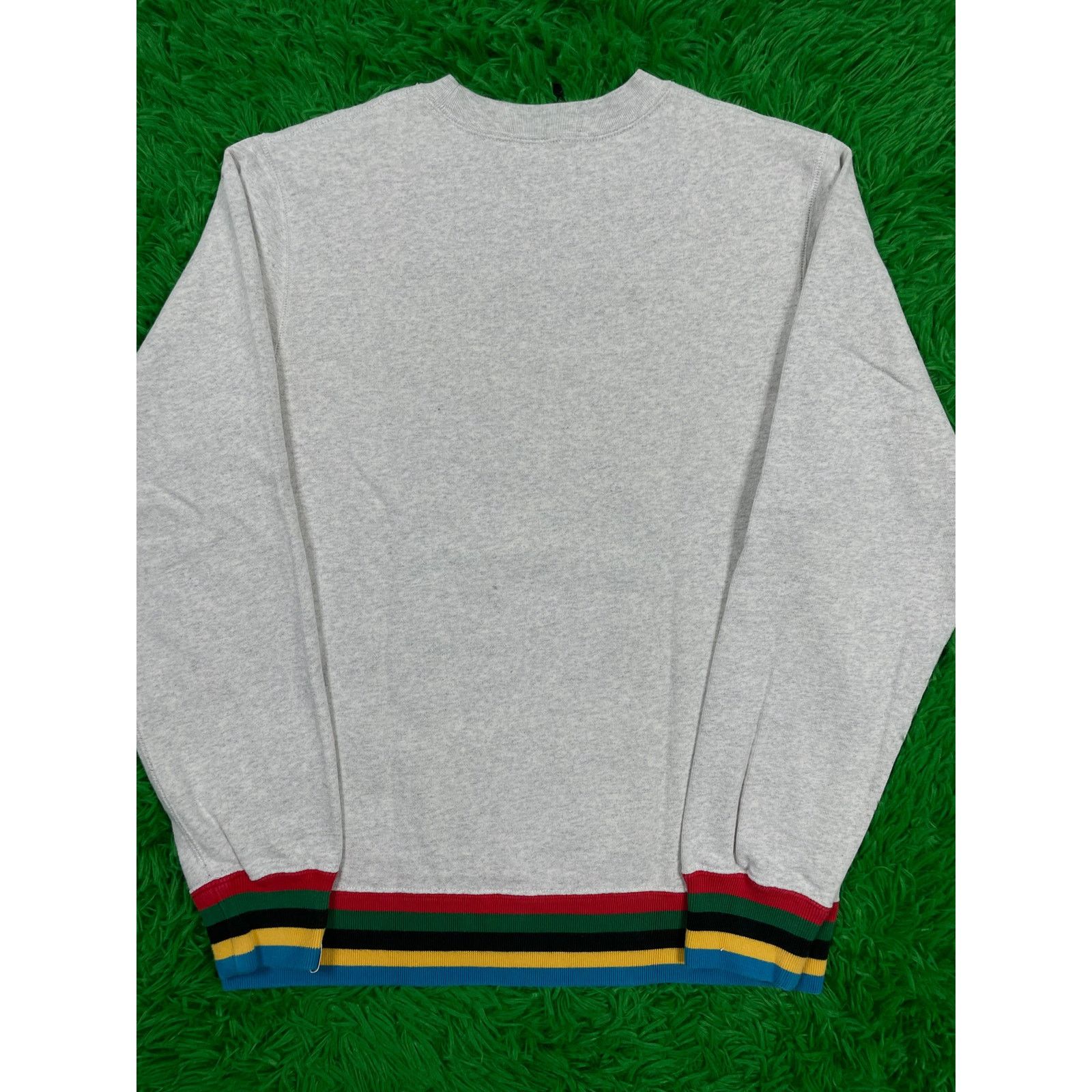 Bape BAPE Crewneck Grey Multi Medium Used Size US M / EU 48-50 / 2 - 2 Thumbnail