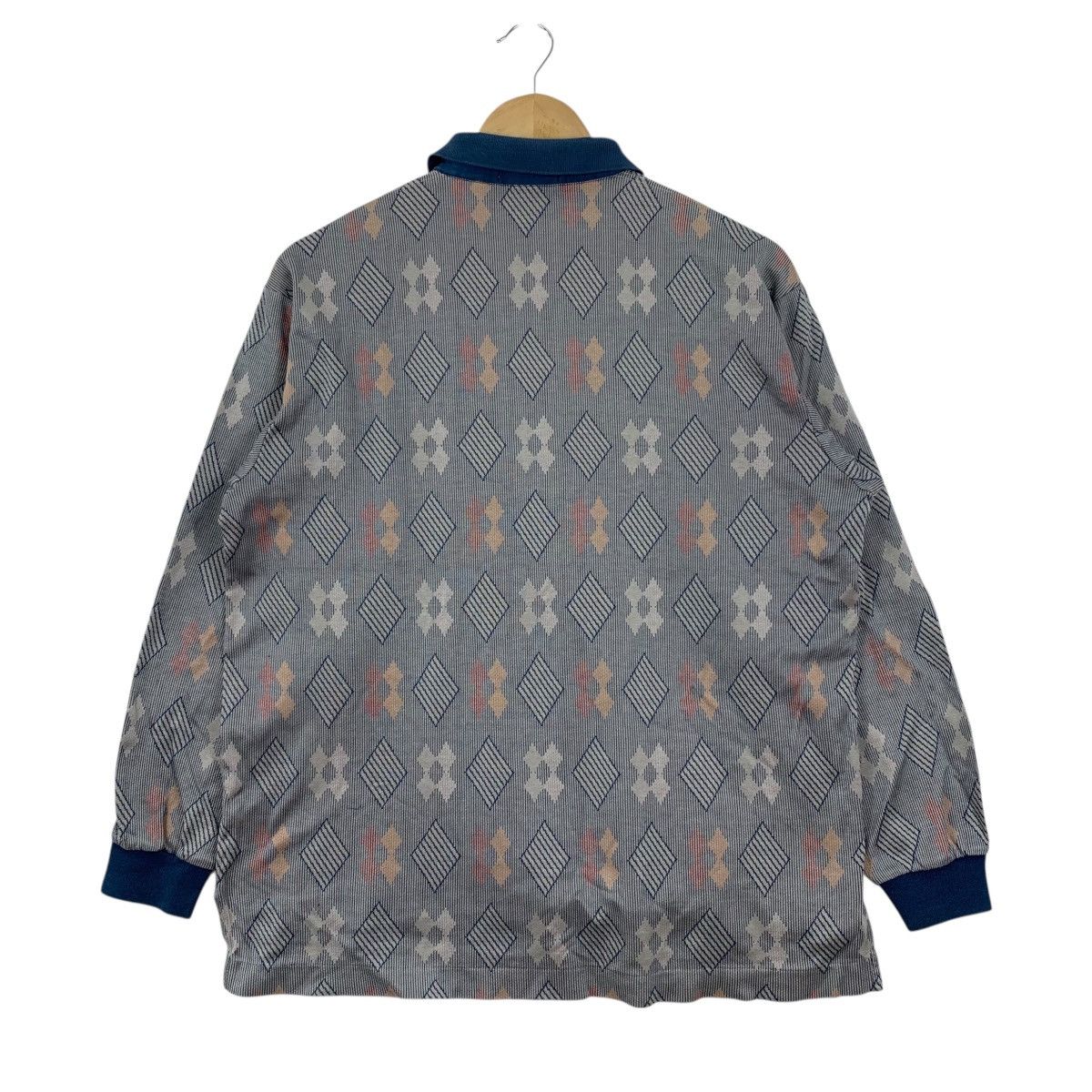 Burberry Vintage BURBERRYS Overprint Long Sleeve Collar Tshirt Size US S / EU 44-46 / 1 - 4 Thumbnail