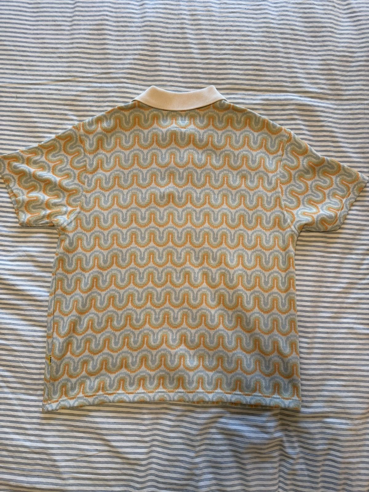 Golf Wang Golf Wang Cream Stripe Knit Polo Size US L / EU 52-54 / 3 - 2 Thumbnail