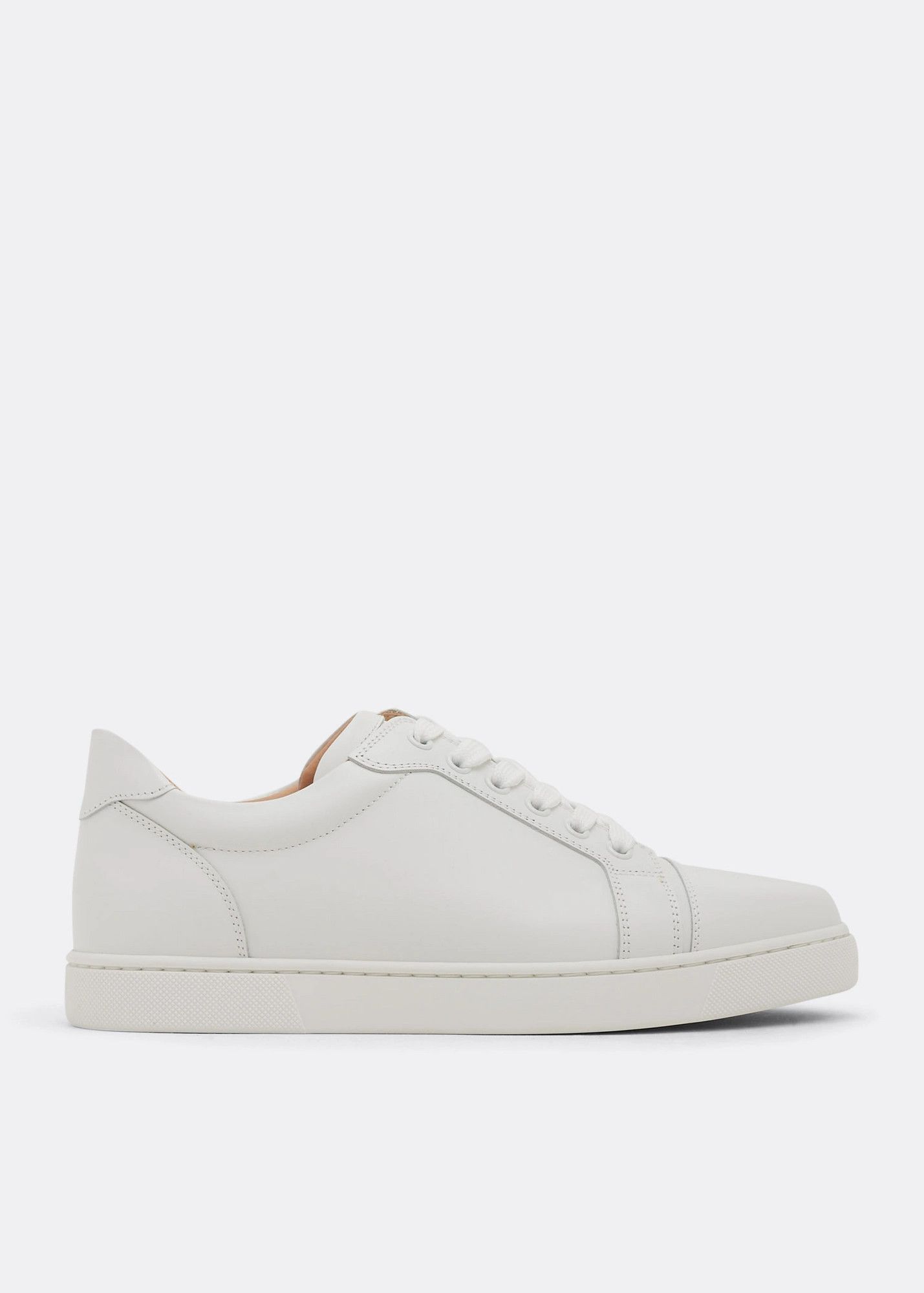 Christian Louboutin os11x0526 Vieira 2 Low-Top Sneakers in Bianco Size US 7 / IT 37 - 1 Thumbnail