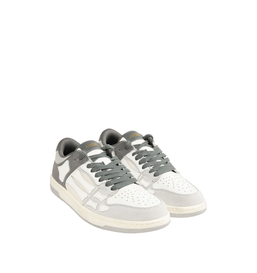 Amiri o1h1sh11225 Distressed Skel Top Low Sneaker in Dark Grey Size US 12 / EU 45 - 2 Thumbnail