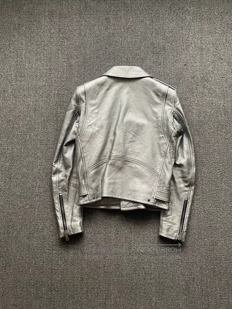 Saint Laurent Paris Saint Laurent Paris Leather Jacket Size XS / US 0-2 / IT 36-38 - 2 Thumbnail
