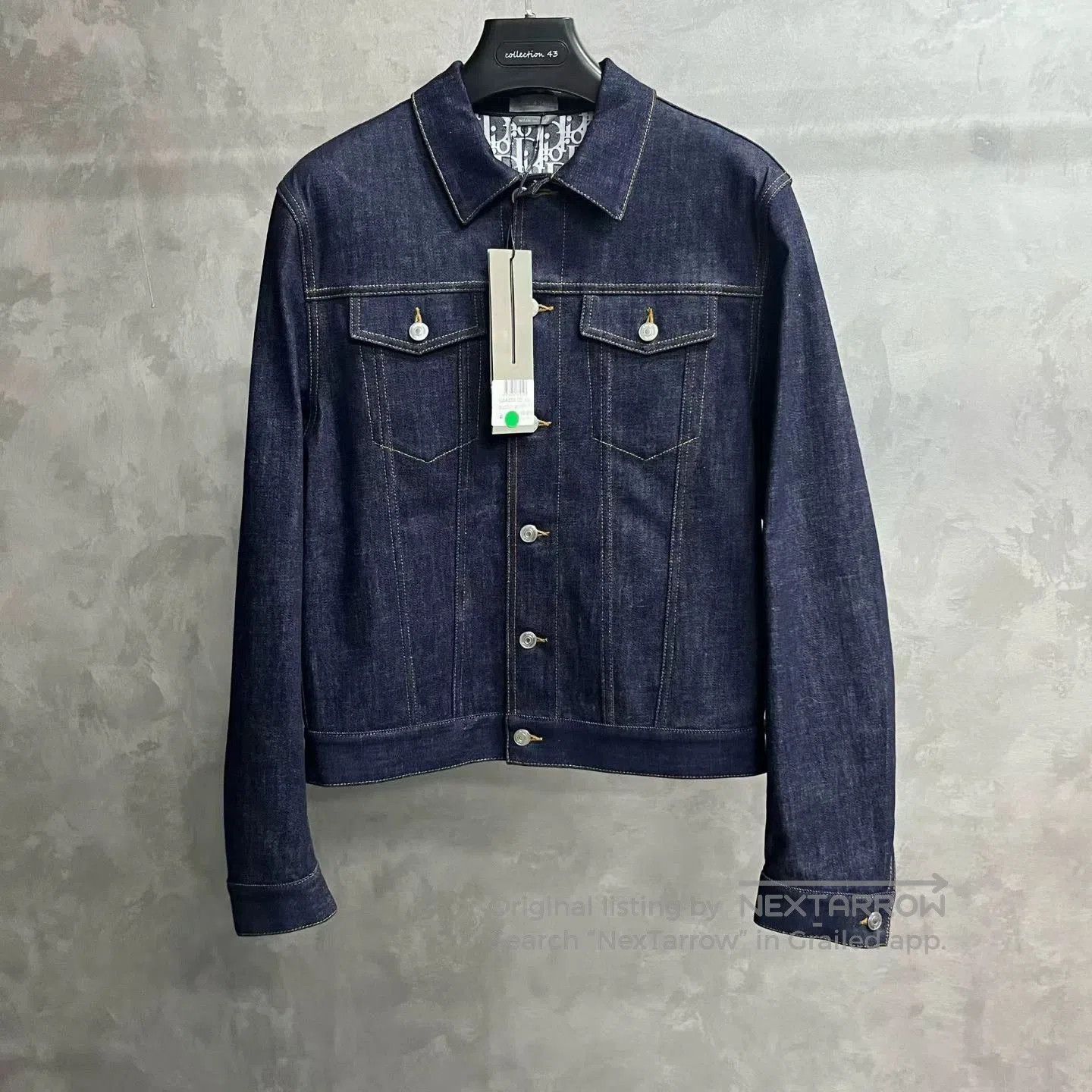 Dior dior blue cotton blend long sleeve jacket. Size US L / EU 52-54 / 3 - 1 Thumbnail