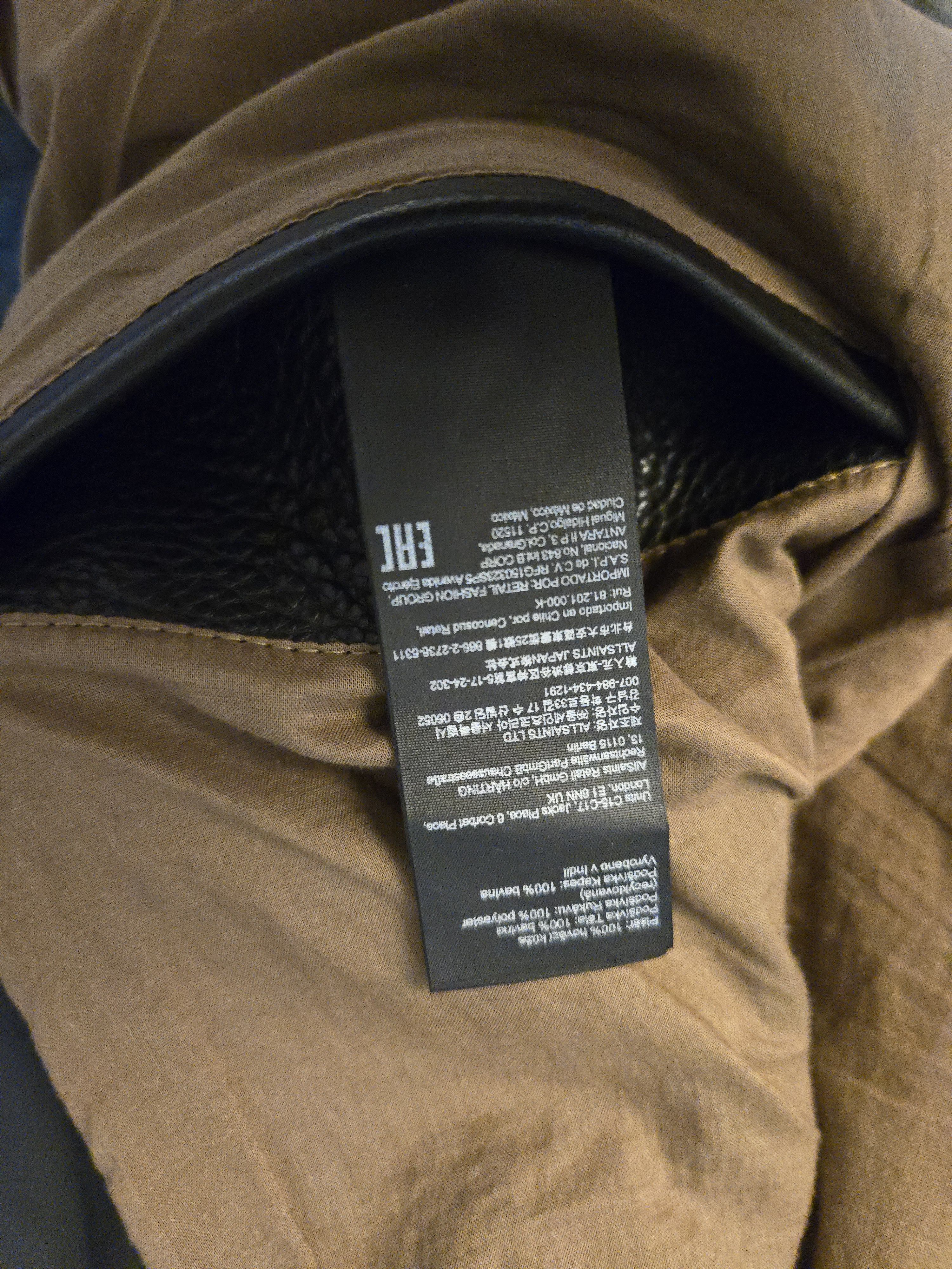 Allsaints All Saints Verdi Leather Jacket Size US S / EU 44-46 / 1 - 5 Thumbnail