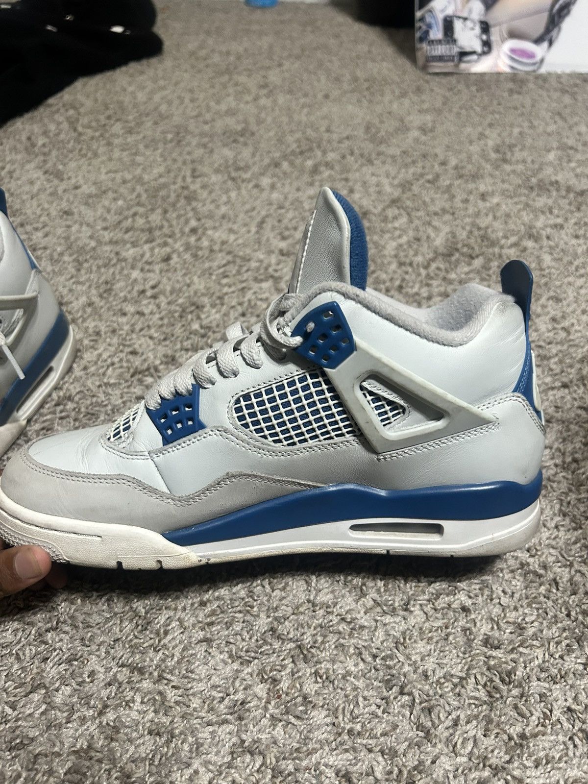 Jordan Brand jordan 4 military blue Size US 8.5 / EU 41-42 - 6 Thumbnail