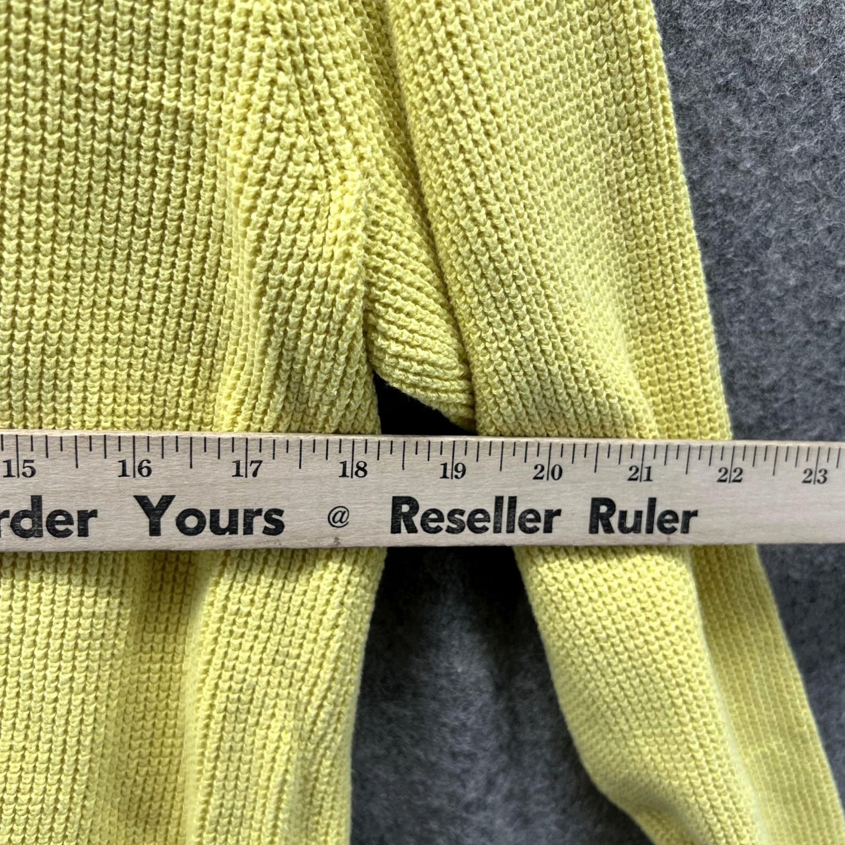 Ralph Lauren Lauren Ralph Lauren Sweater Women Large Pullover Hooded Yellow Cotton Sweatshirt Hoodie Regular Size L / US 10 / IT 46 - 7 Thumbnail