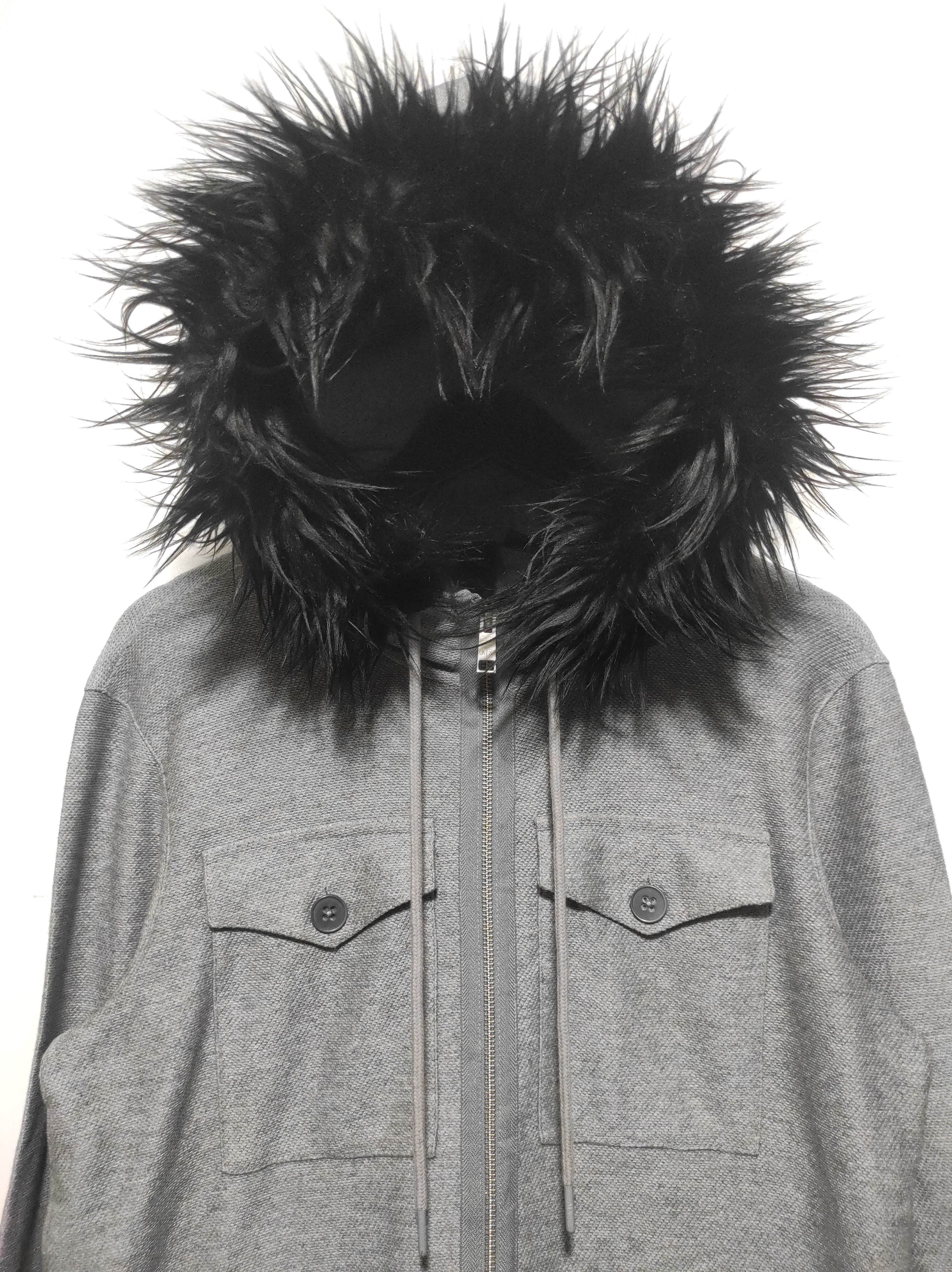 Armani Exchange Armani Exchange Zipper 2 Fur Hoodie ifsixwasnine lgb style Size US M / EU 48-50 / 2 - 3 Thumbnail
